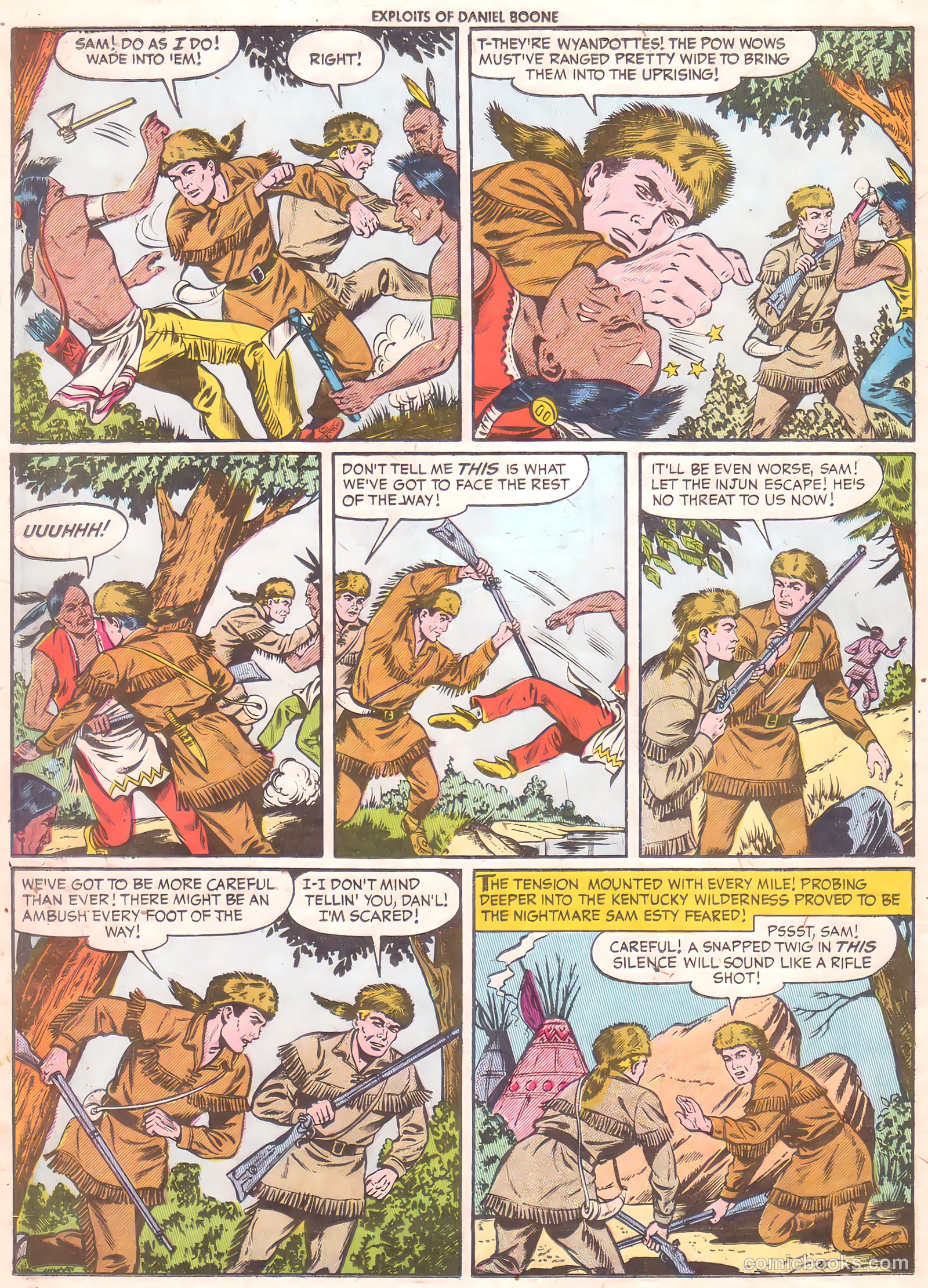 Exploits of Daniel Boone #5 — page 22 of 36