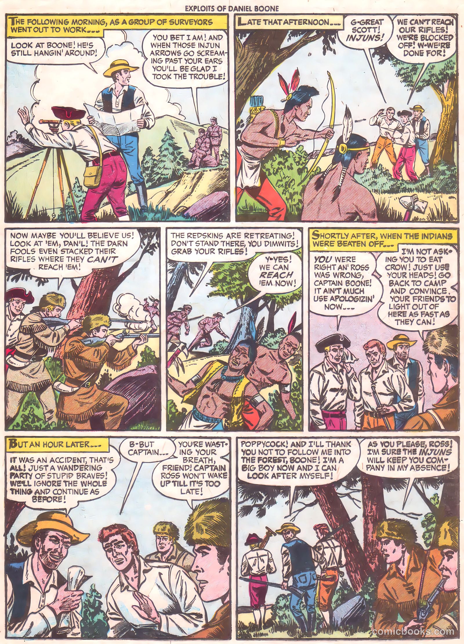 Exploits of Daniel Boone #5 — page 25 of 36