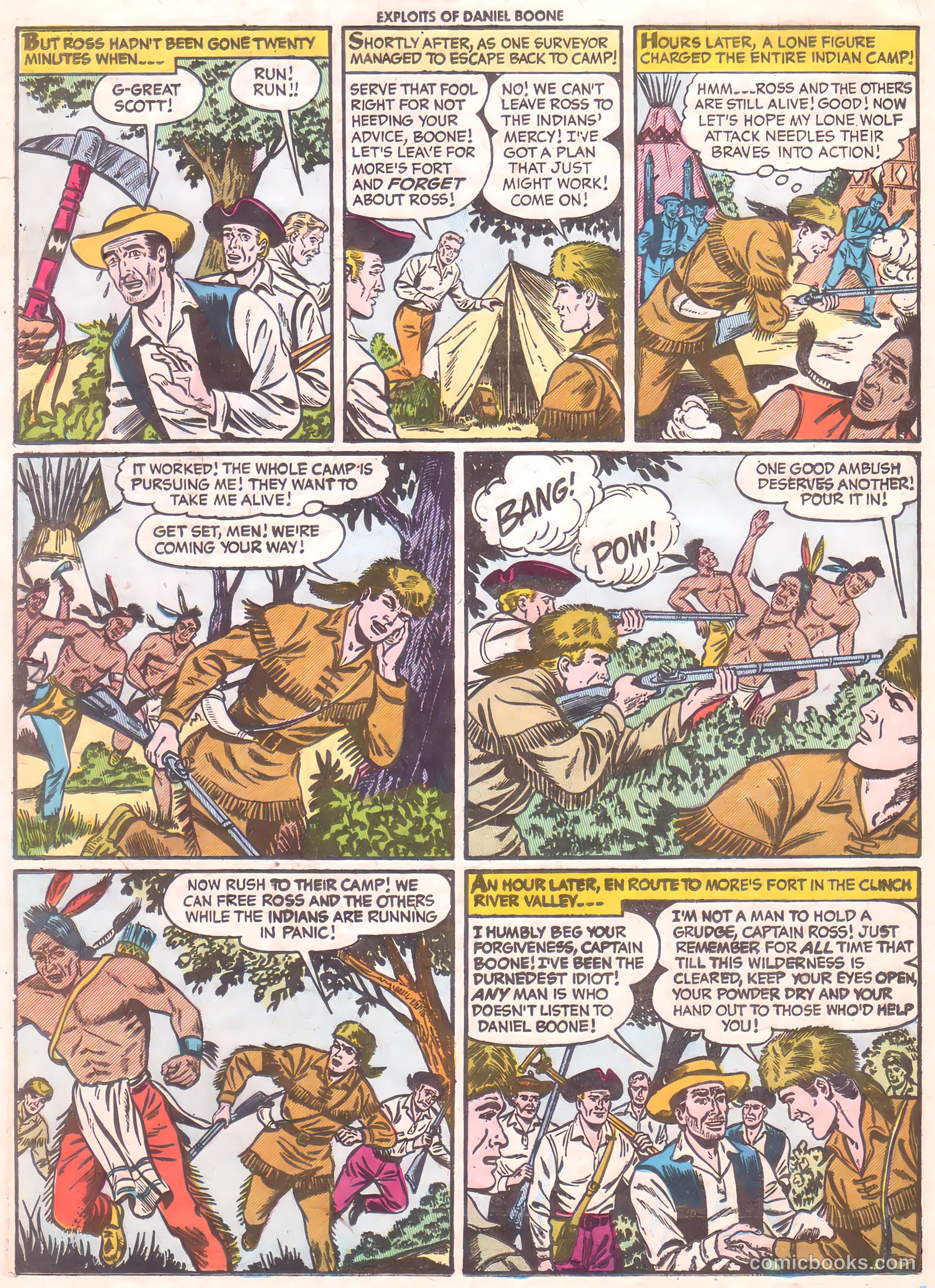 Exploits of Daniel Boone #5 — page 26 of 36