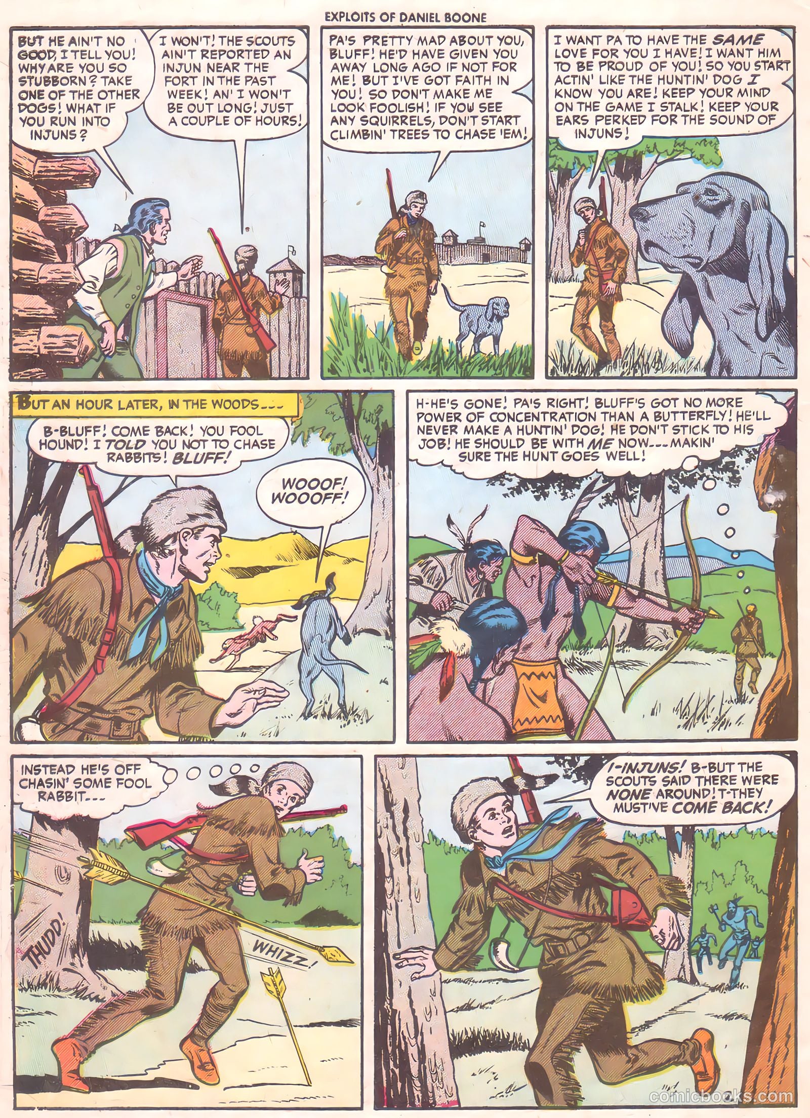 Exploits of Daniel Boone #5 — page 30 of 36