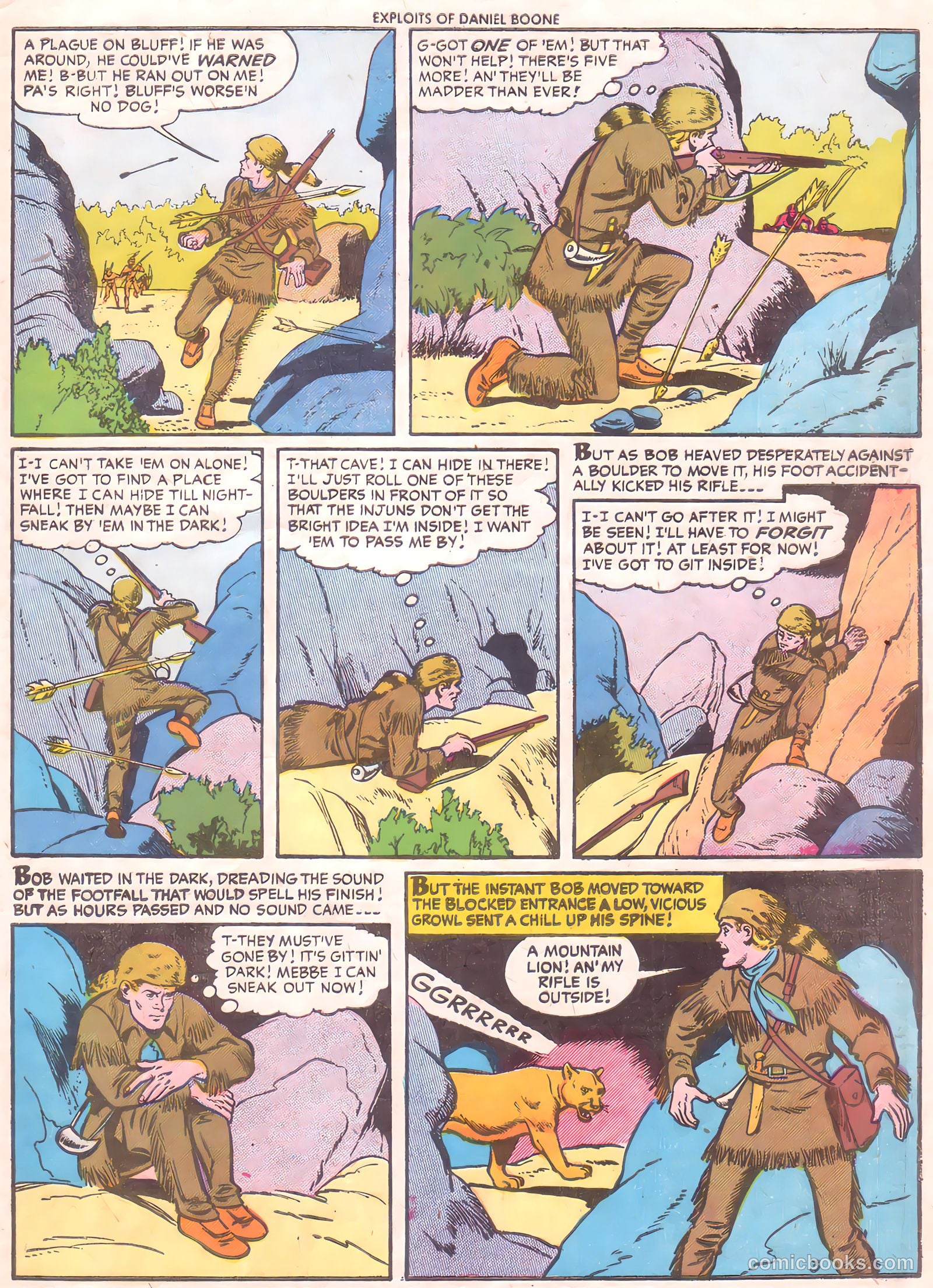 Exploits of Daniel Boone #5 — page 31 of 36