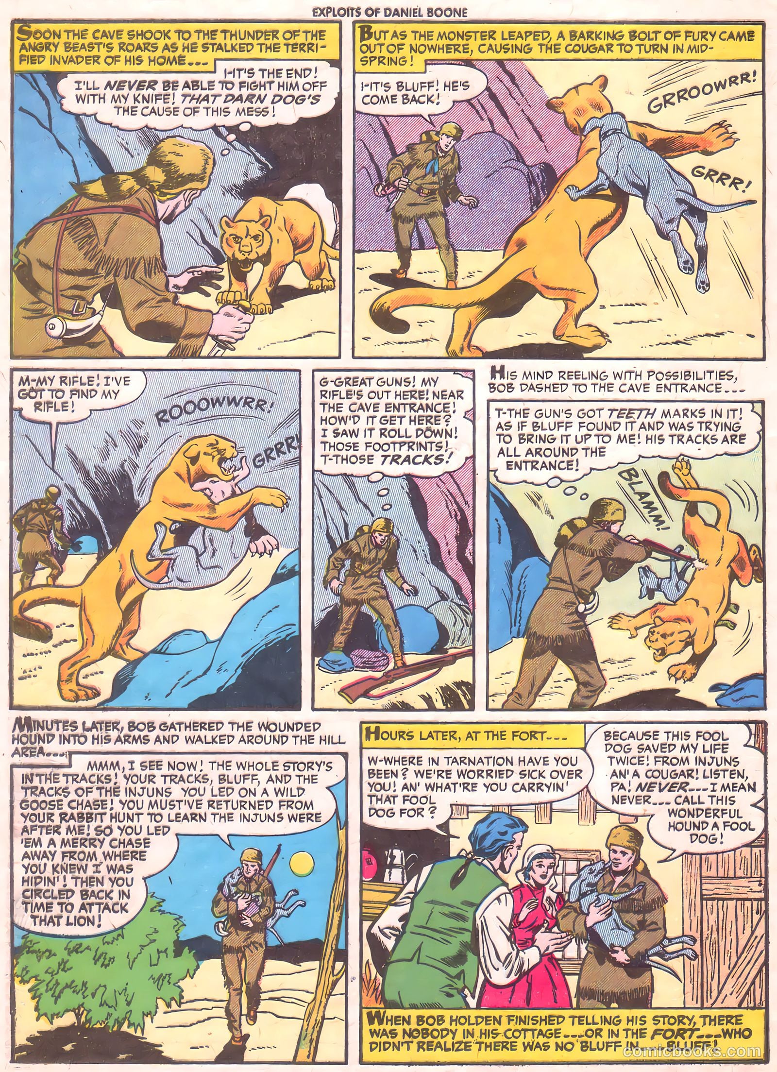 Exploits of Daniel Boone #5 — page 32 of 36