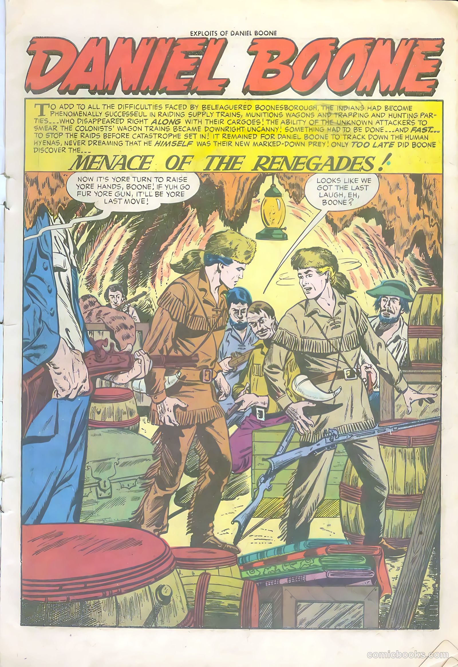Exploits of Daniel Boone #6 — page 3 of 36
