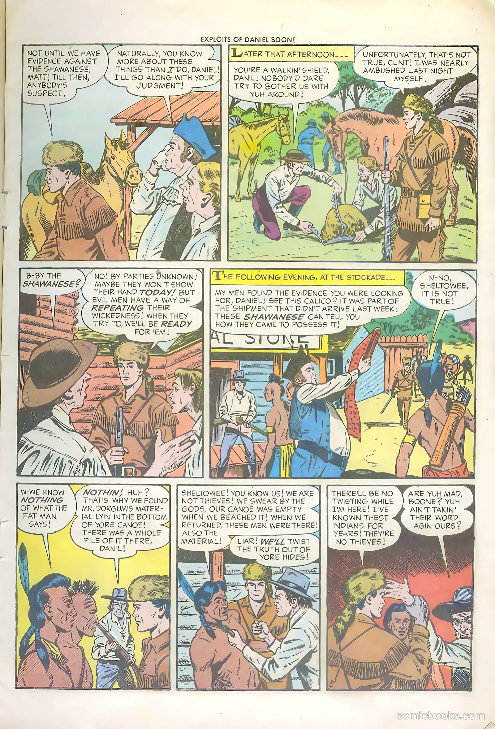 Exploits of Daniel Boone #6 — page 7 of 36