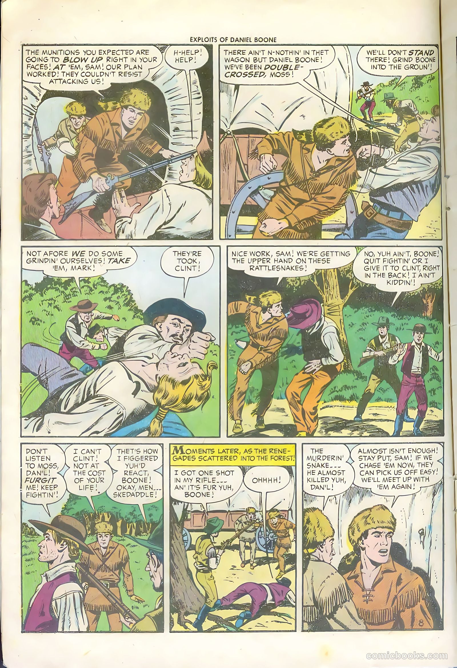Exploits of Daniel Boone #6 — page 10 of 36