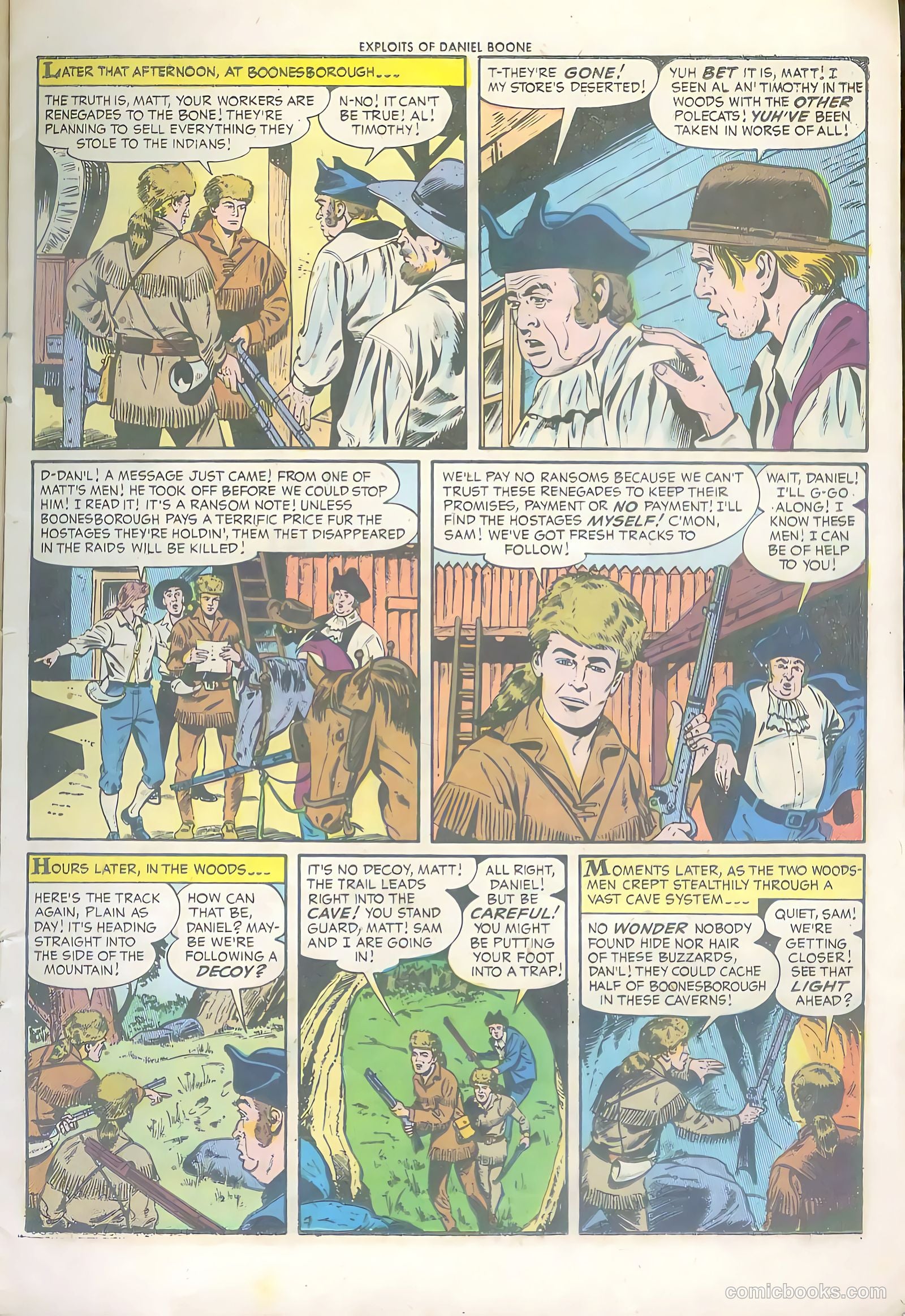 Exploits of Daniel Boone #6 — page 11 of 36