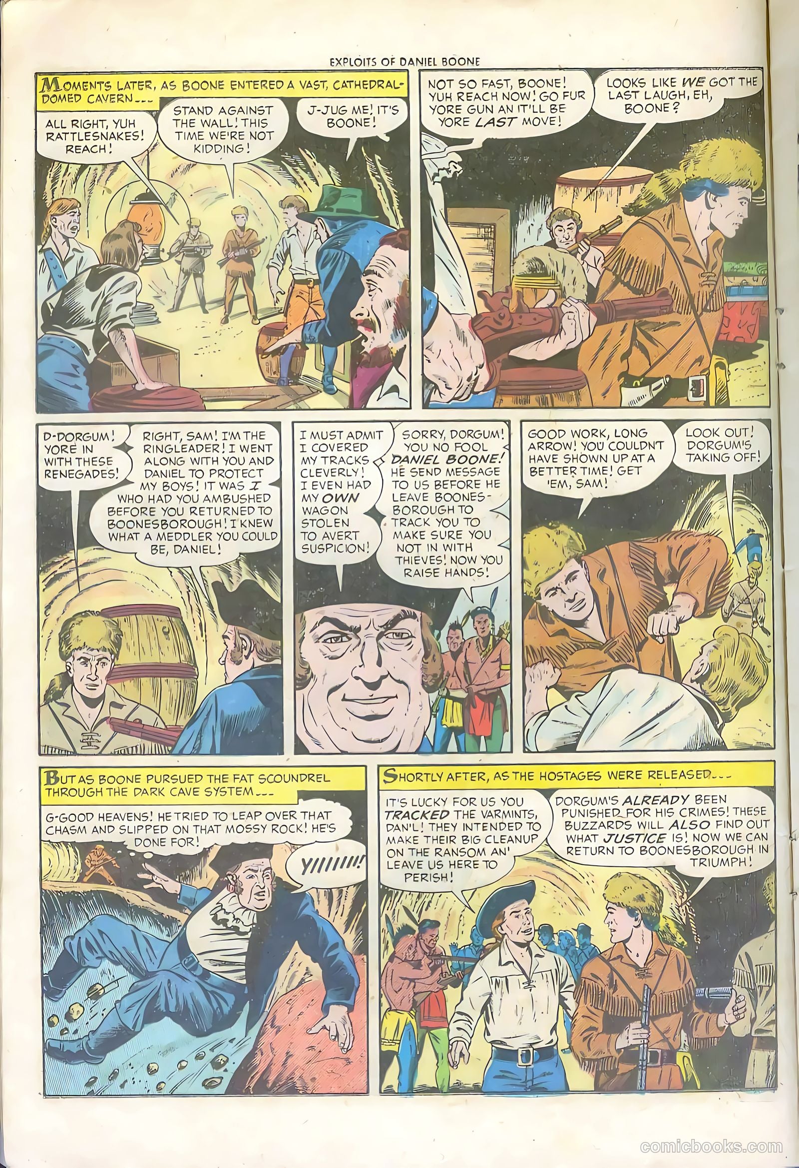 Exploits of Daniel Boone #6 — page 12 of 36