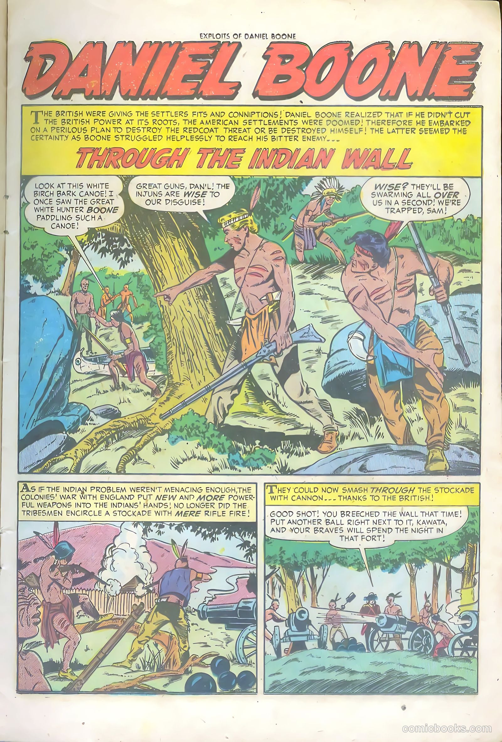 Exploits of Daniel Boone #6 — page 13 of 36