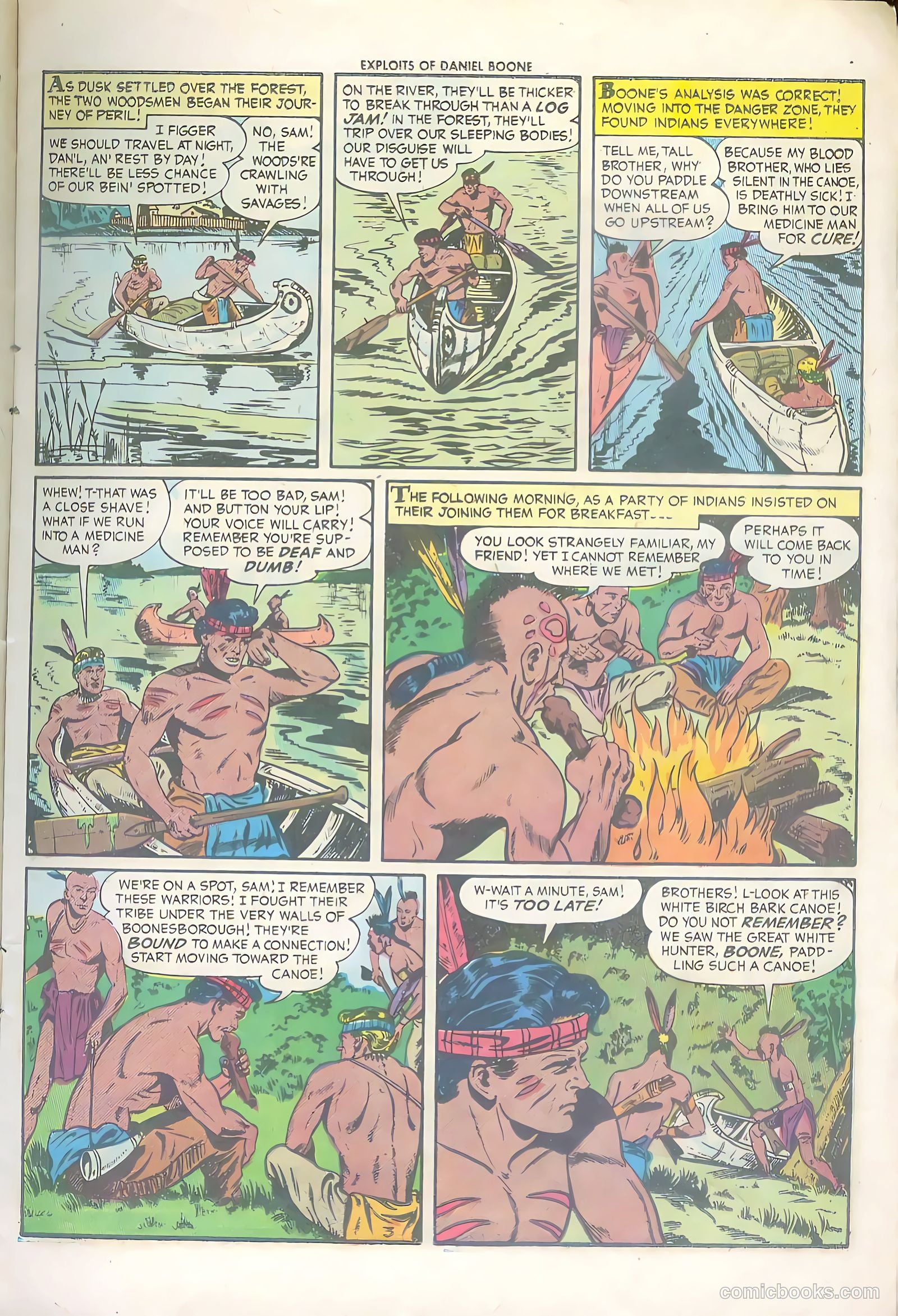 Exploits of Daniel Boone #6 — page 15 of 36