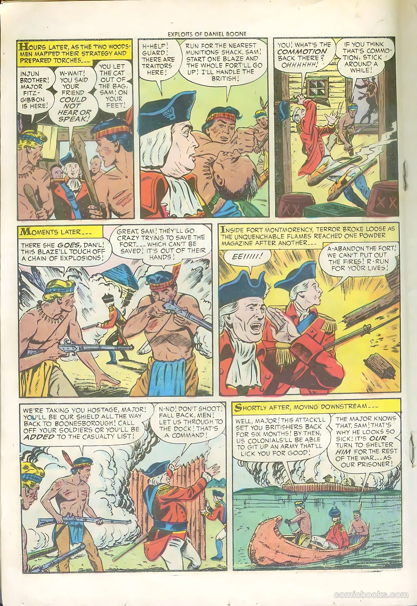 Exploits of Daniel Boone #6 — page 18 of 36