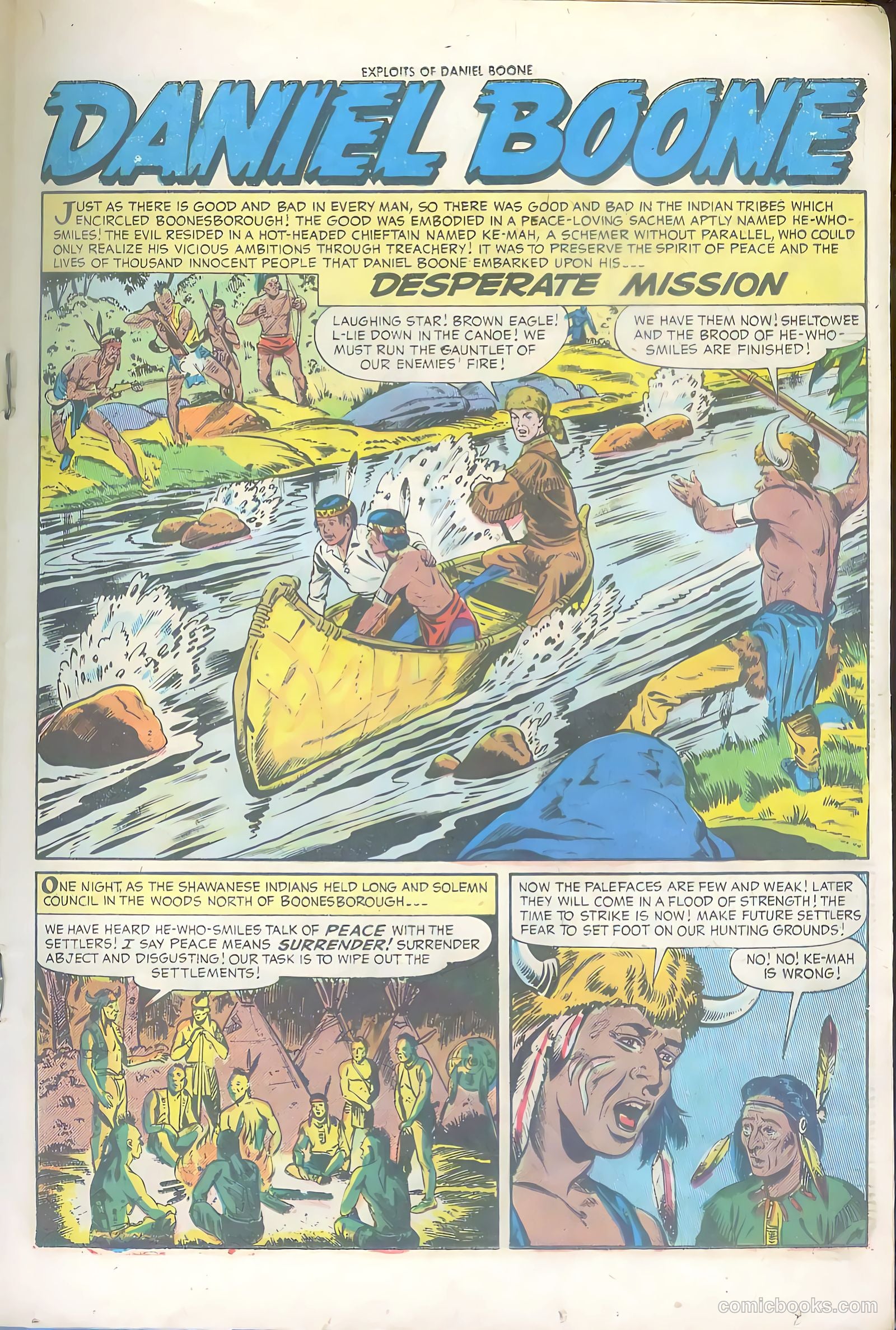 Exploits of Daniel Boone #6 — page 19 of 36