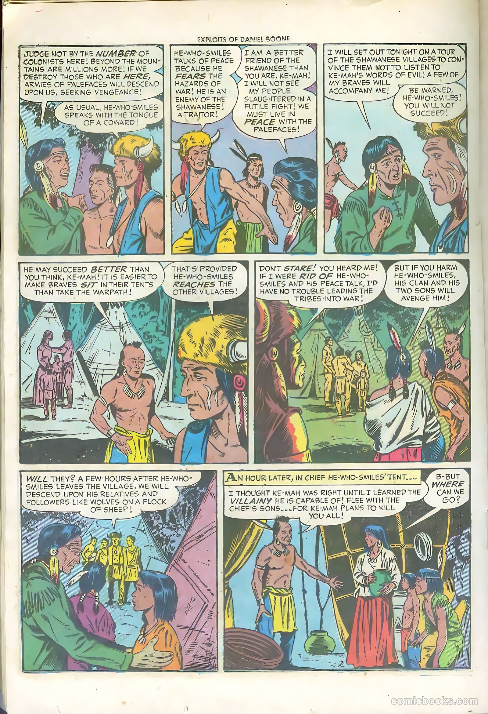Exploits of Daniel Boone #6 — page 20 of 36