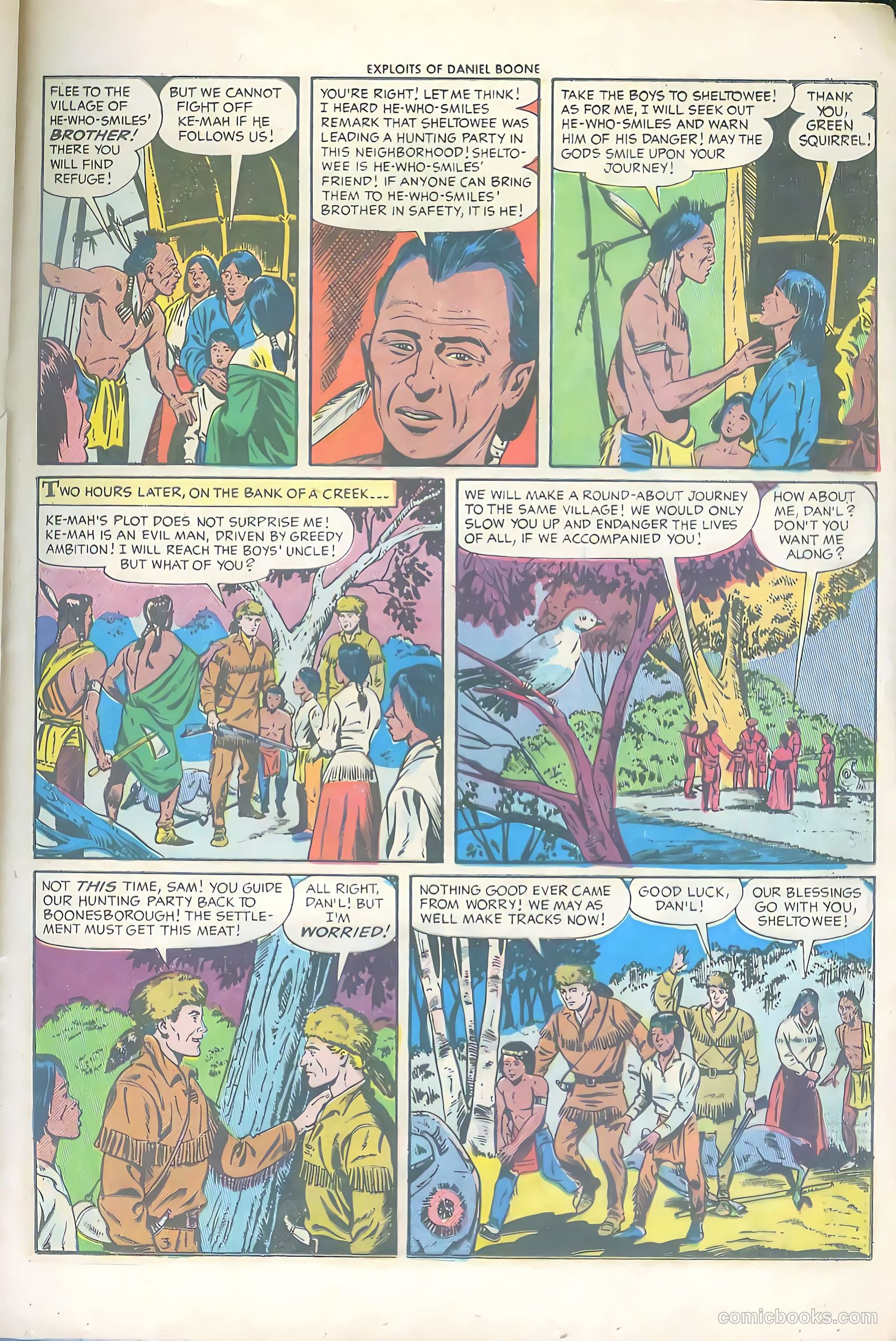 Exploits of Daniel Boone #6 — page 21 of 36