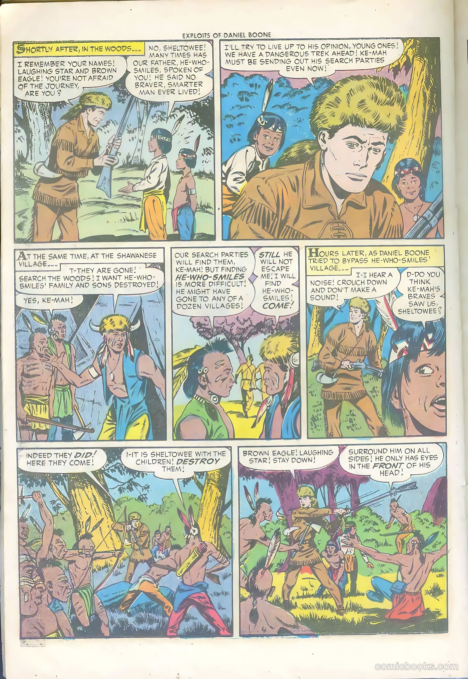 Exploits of Daniel Boone #6 — page 22 of 36