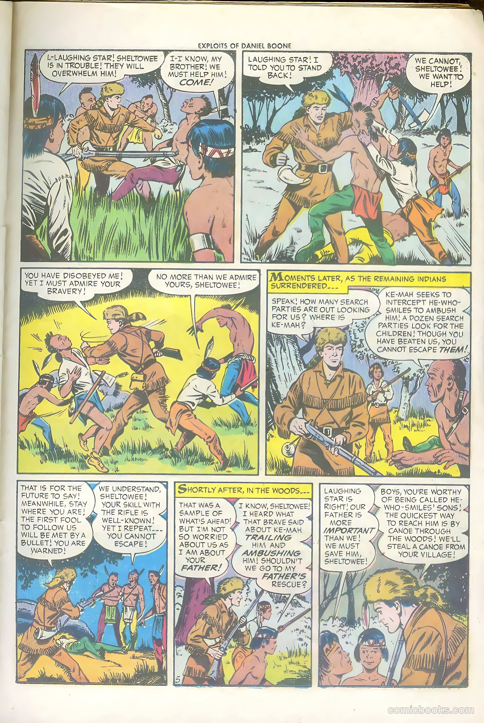 Exploits of Daniel Boone #6 — page 23 of 36