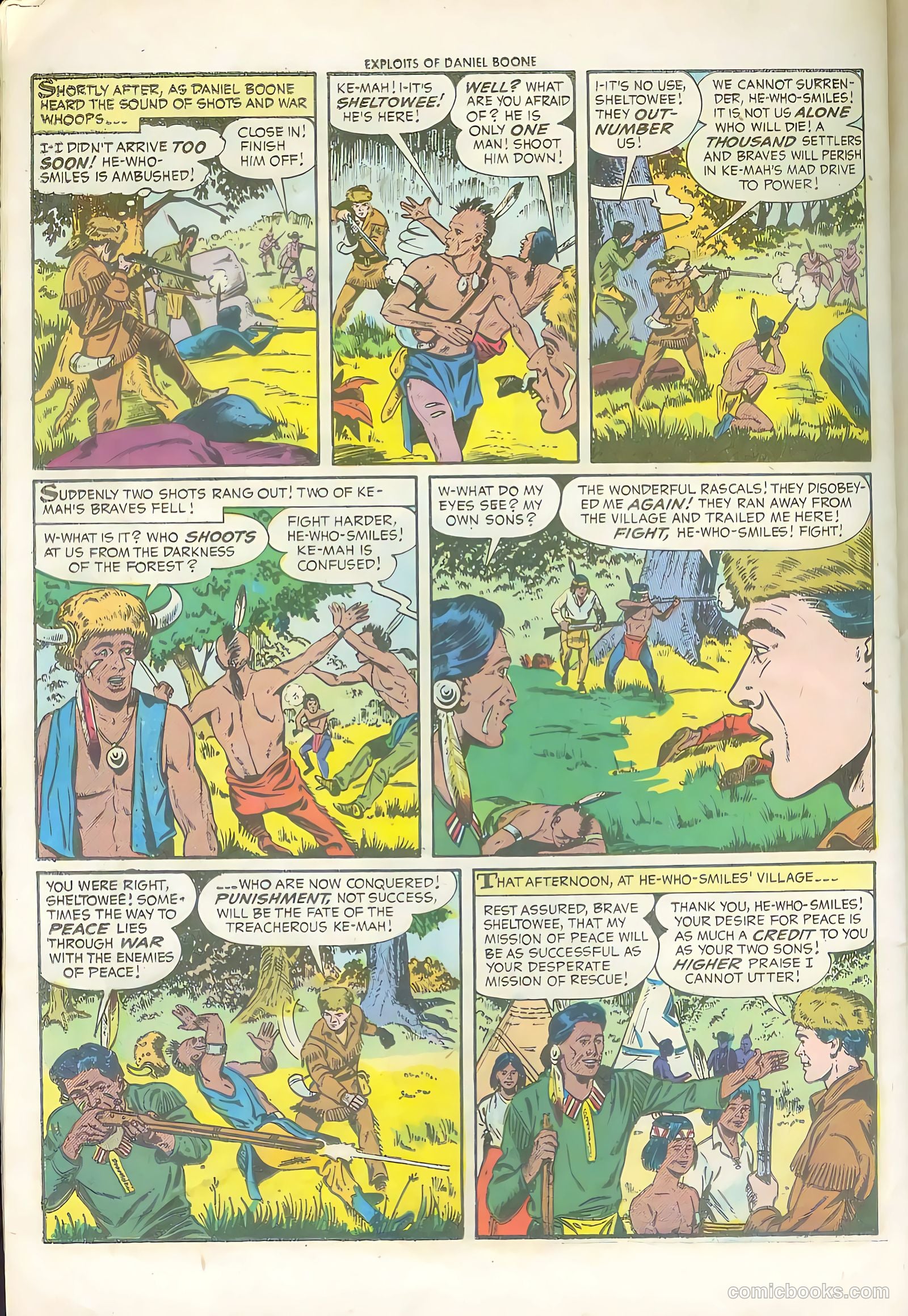 Exploits of Daniel Boone #6 — page 26 of 36