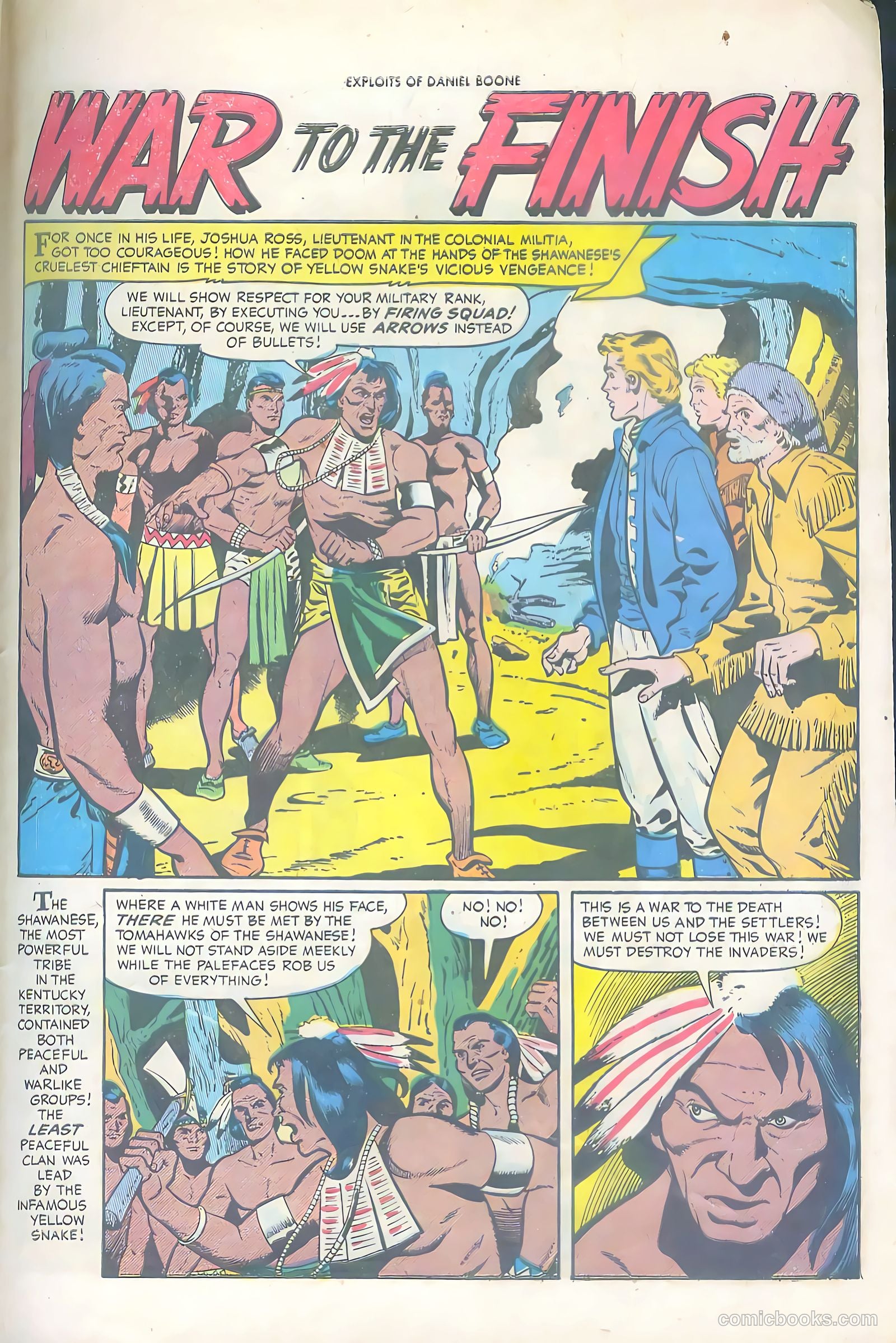 Exploits of Daniel Boone #6 — page 29 of 36