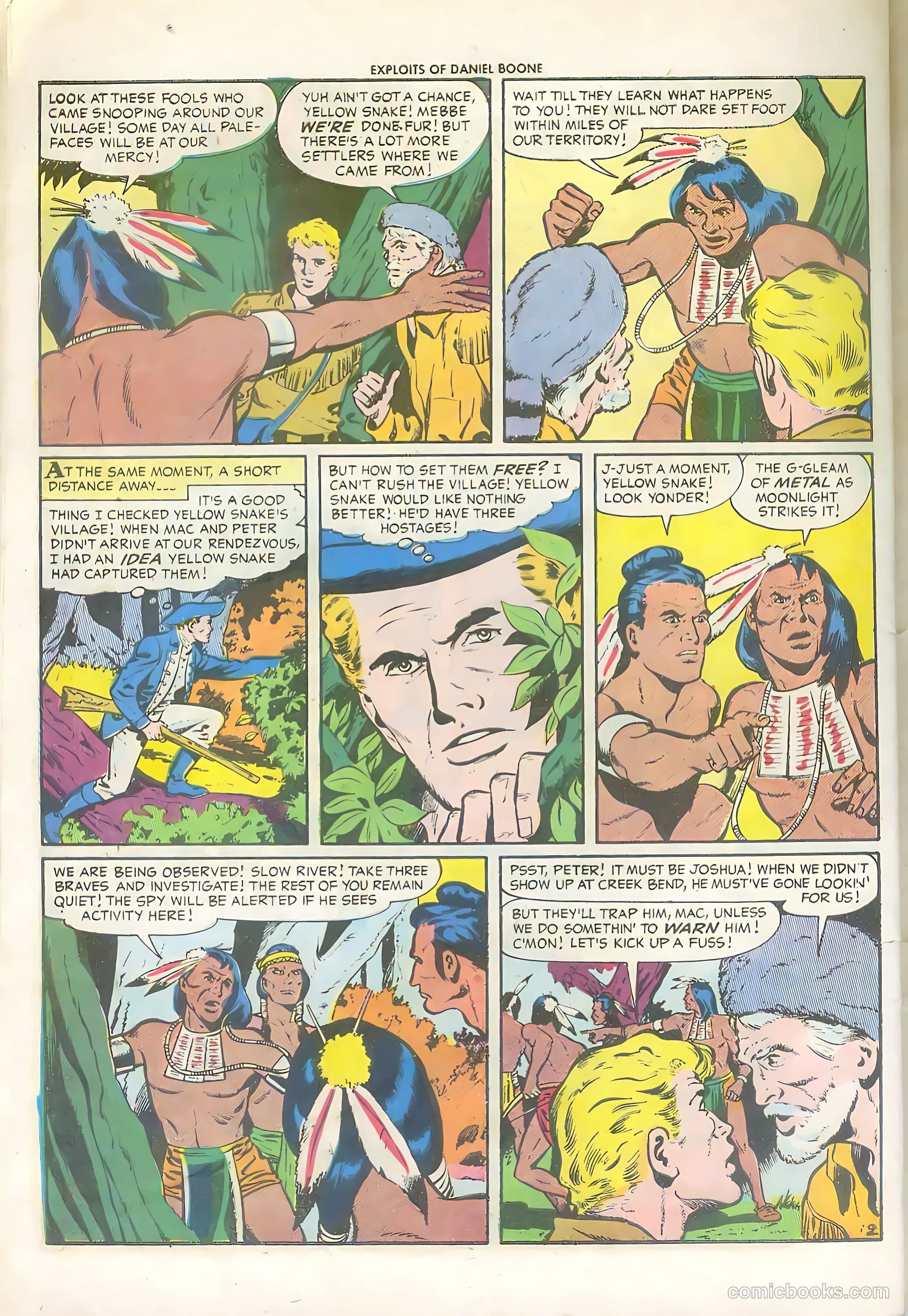Exploits of Daniel Boone #6 — page 30 of 36