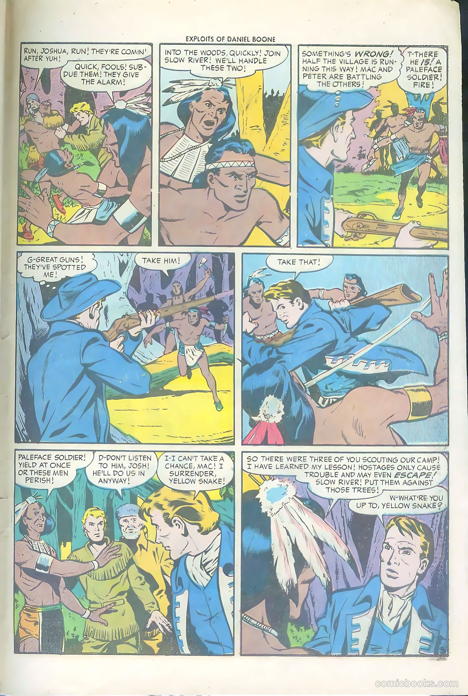 Exploits of Daniel Boone #6 — page 31 of 36