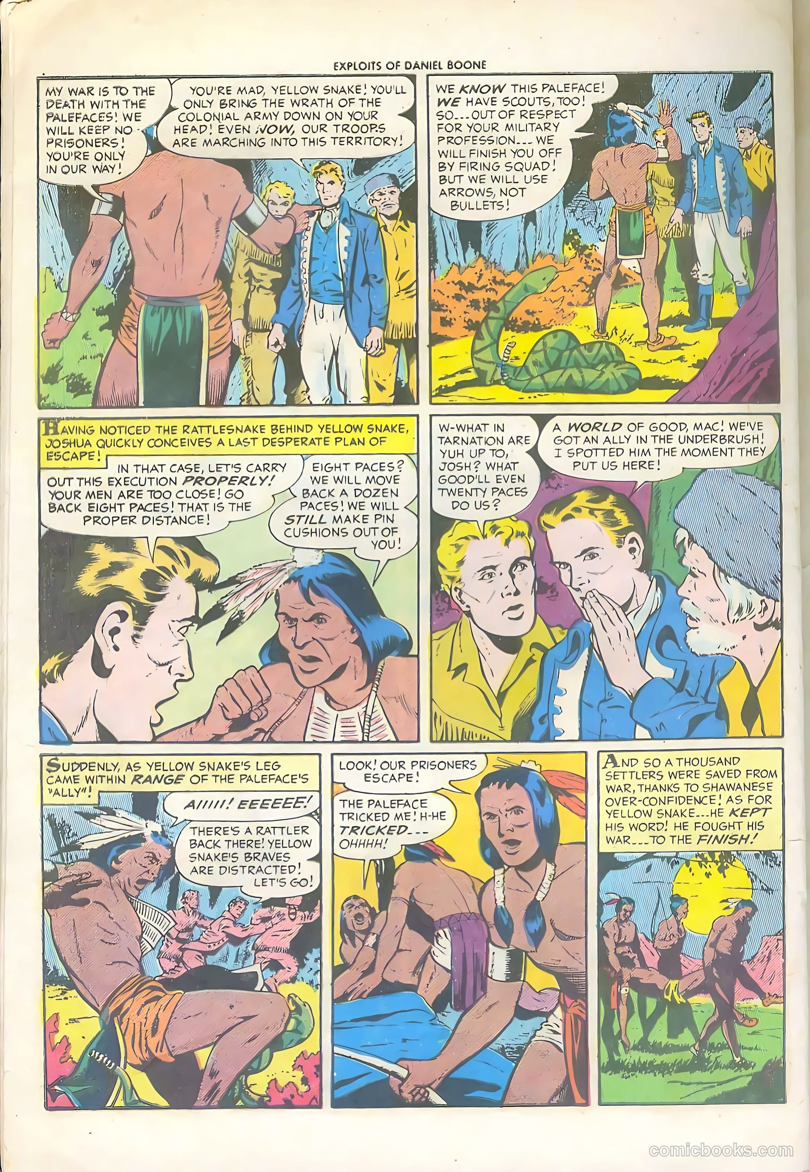 Exploits of Daniel Boone #6 — page 32 of 36