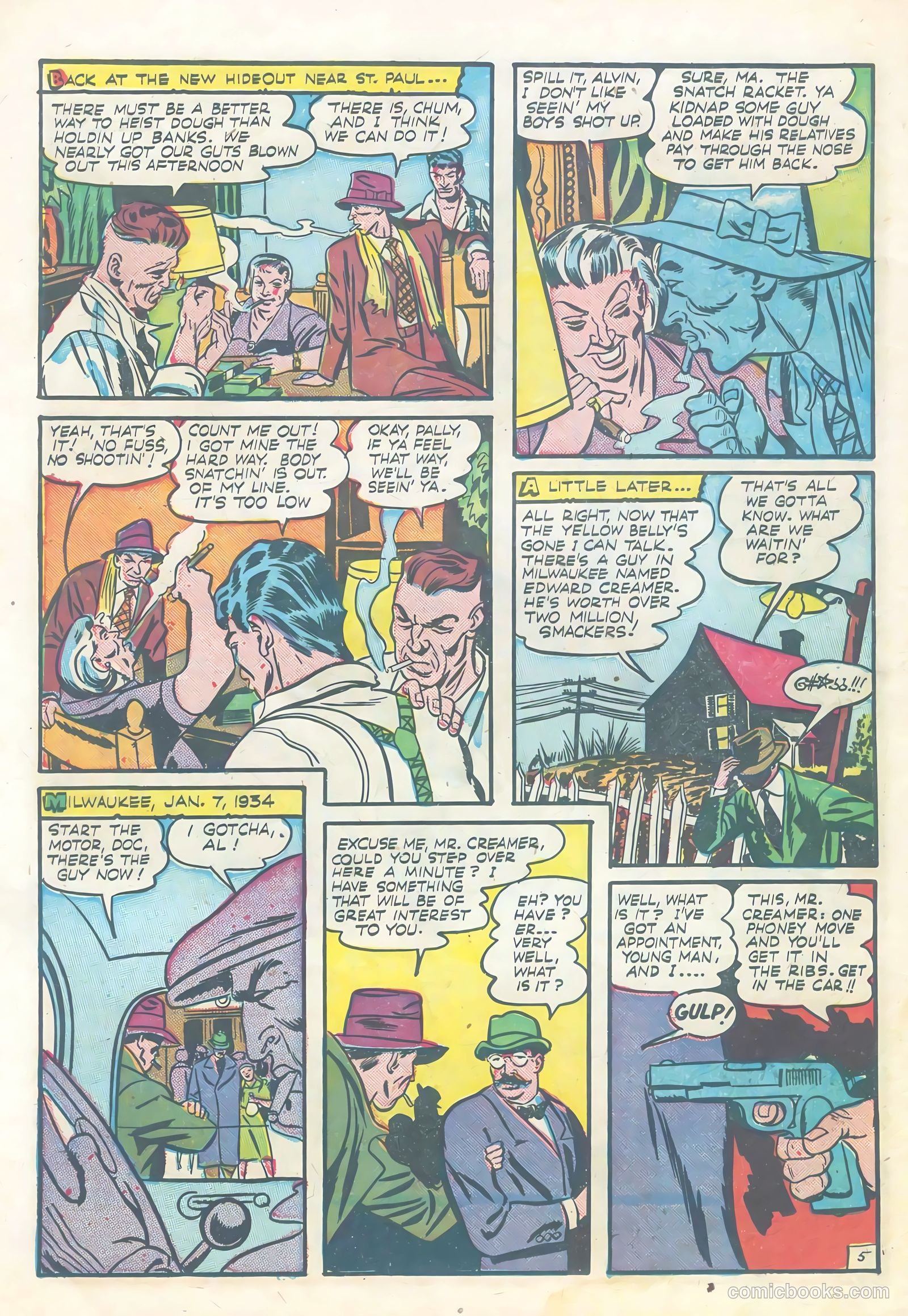 Famous Crimes #1 — page 6 of 36