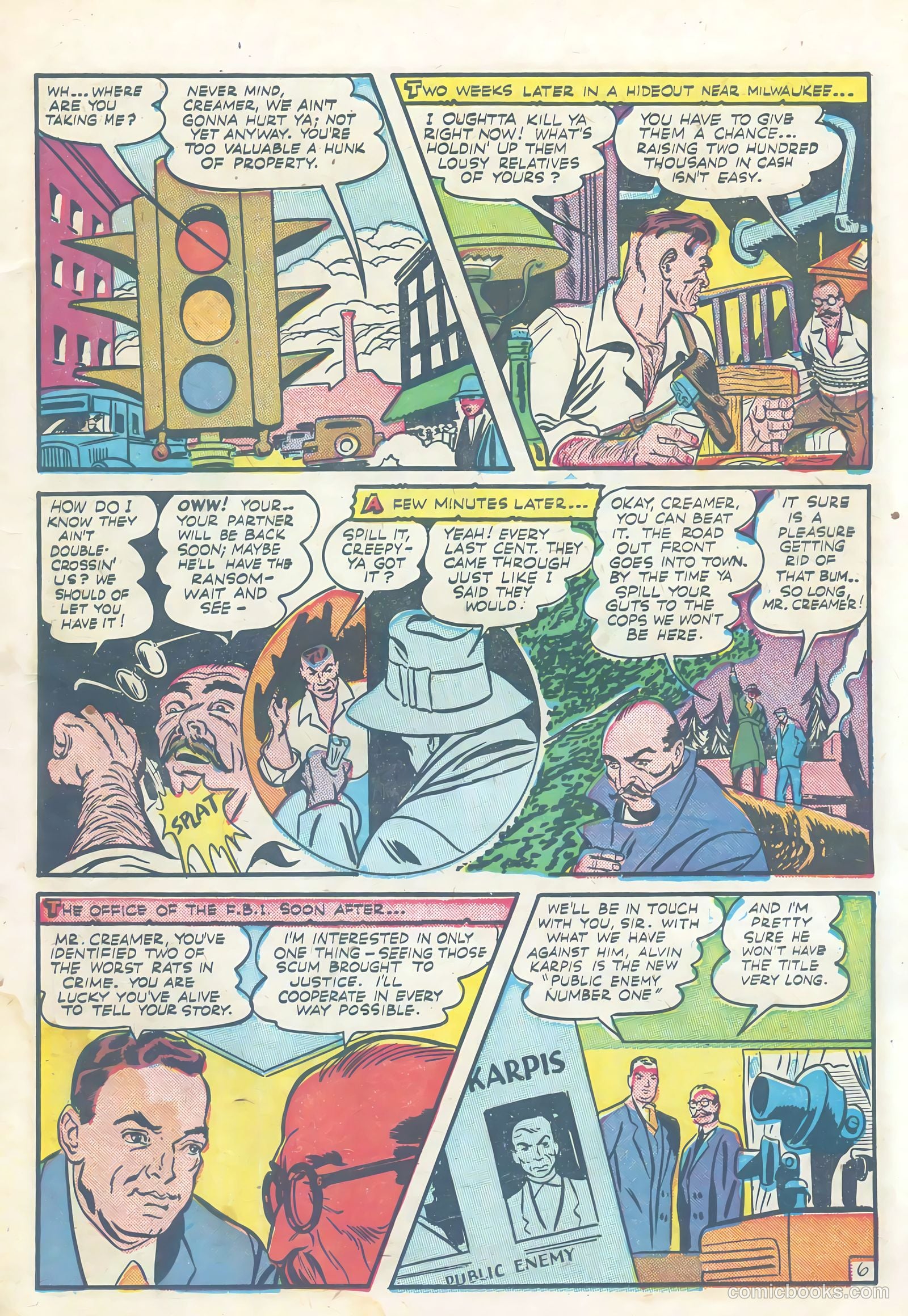 Famous Crimes #1 — page 7 of 36