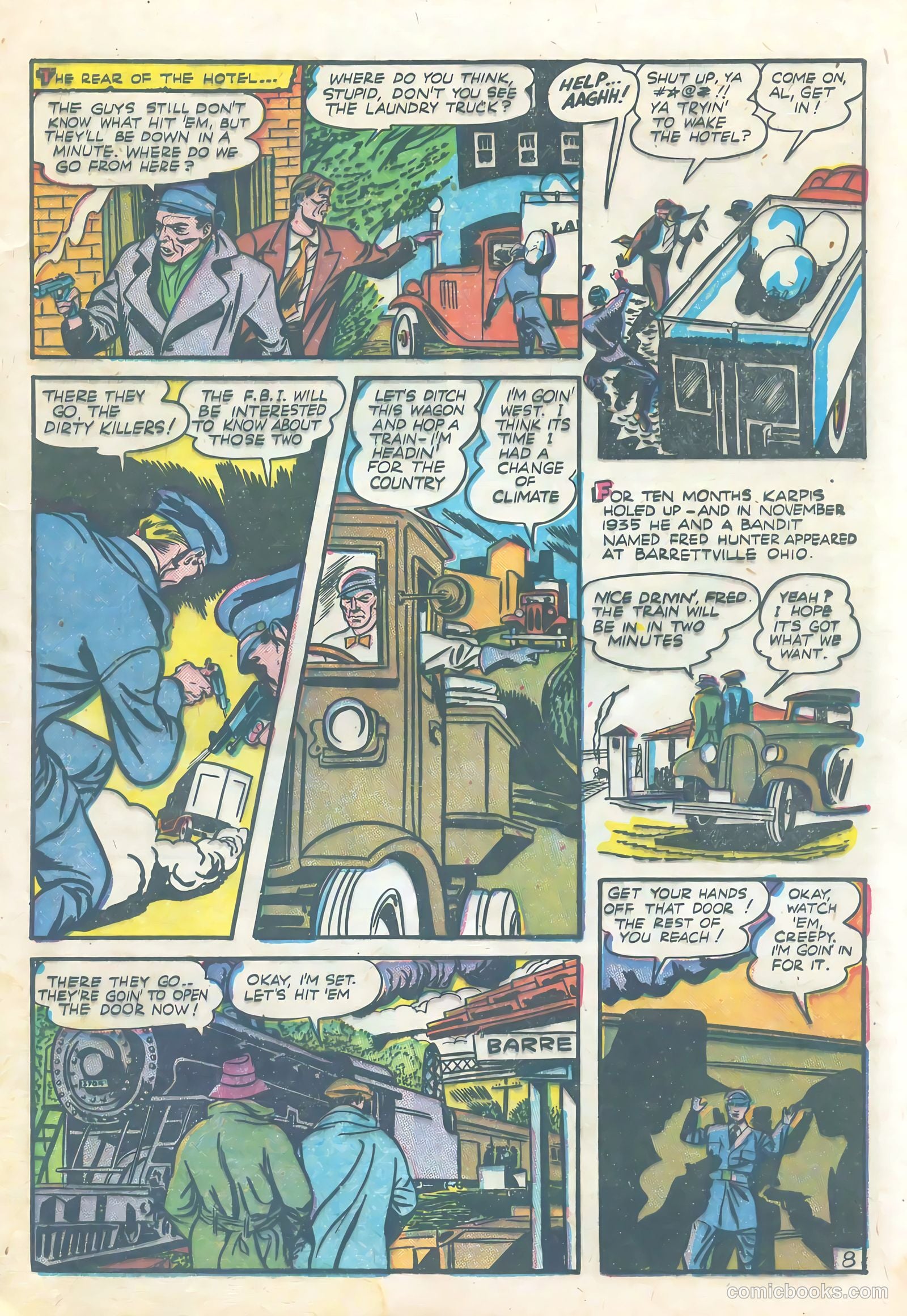 Famous Crimes #1 — page 9 of 36