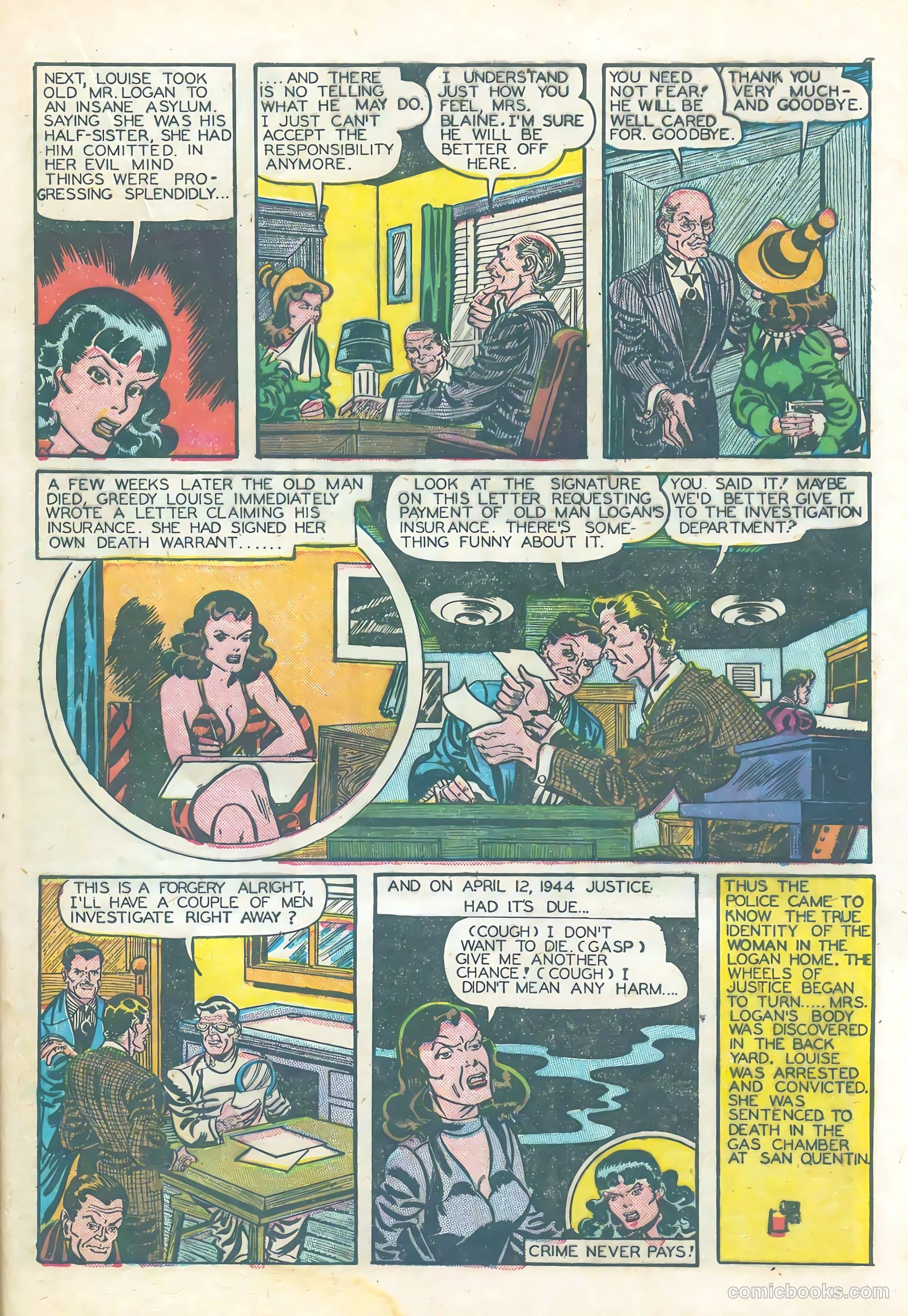 Famous Crimes #1 — page 21 of 36