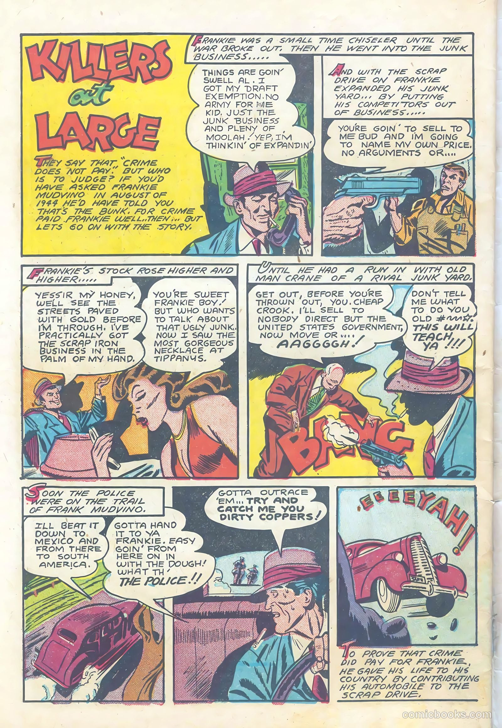 Famous Crimes #1 — page 34 of 36