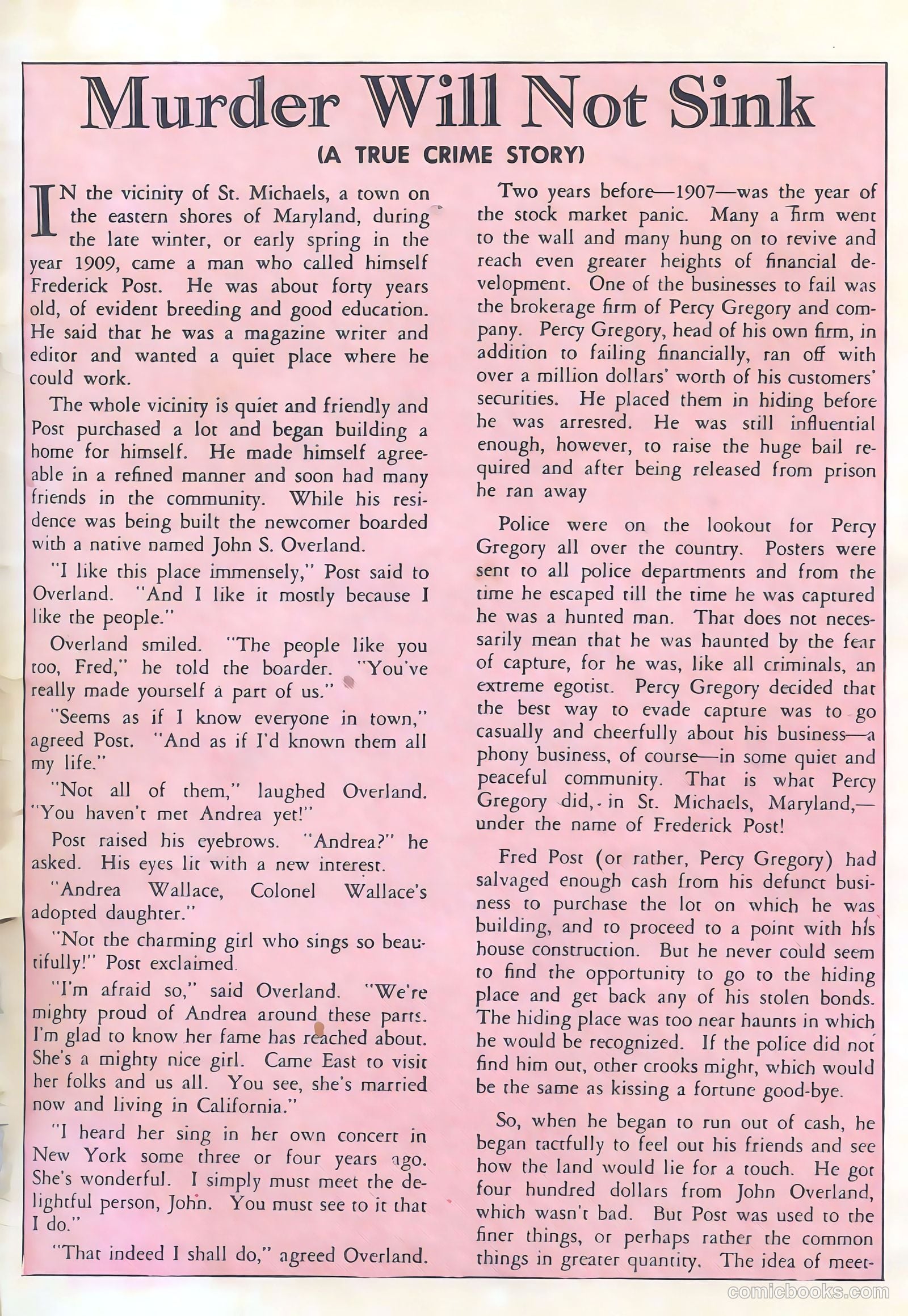 Famous Crimes #1 — page 35 of 36