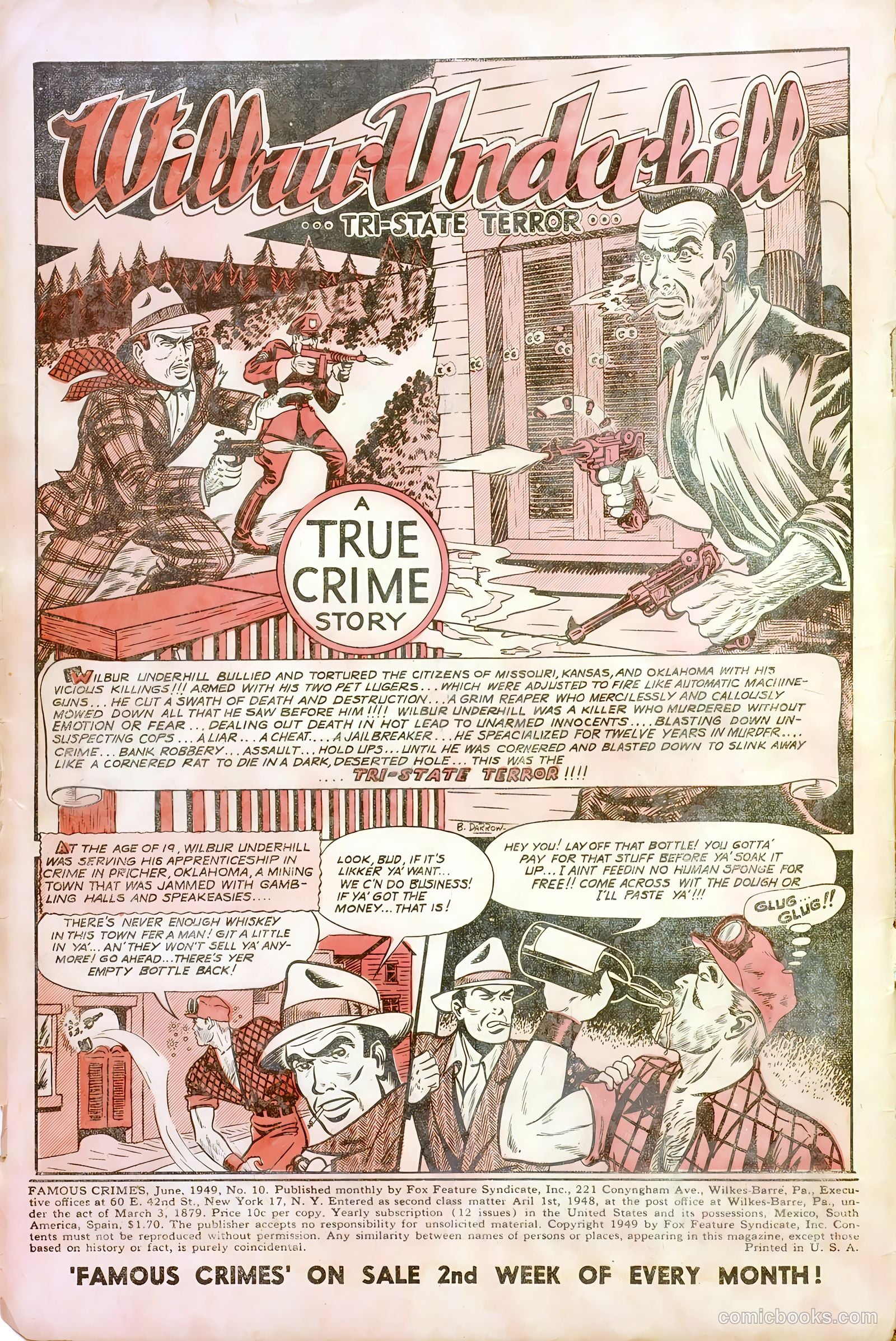 Famous Crimes #10 — page 2 of 37