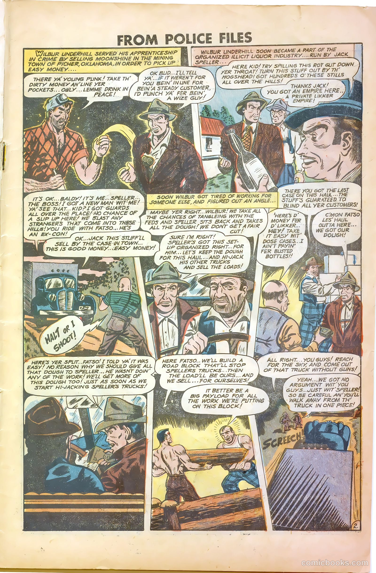 Famous Crimes #10 — page 3 of 37