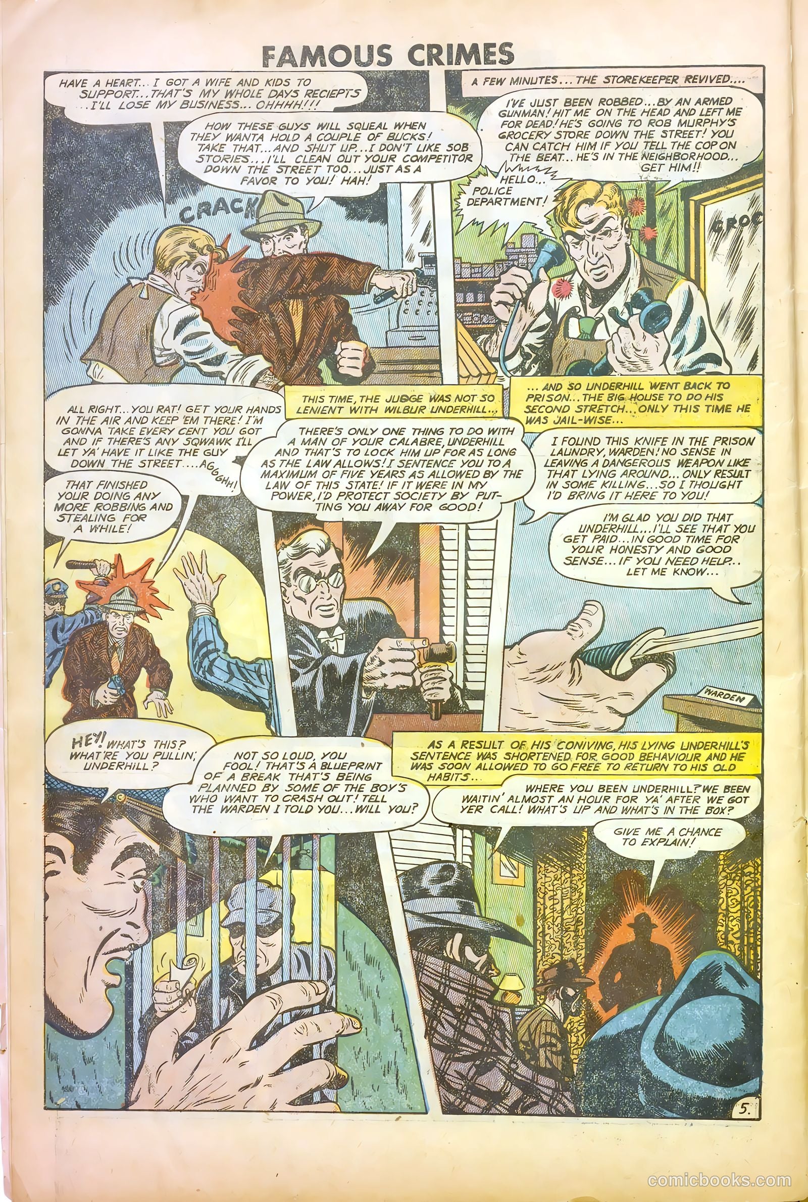 Famous Crimes #10 — page 6 of 37
