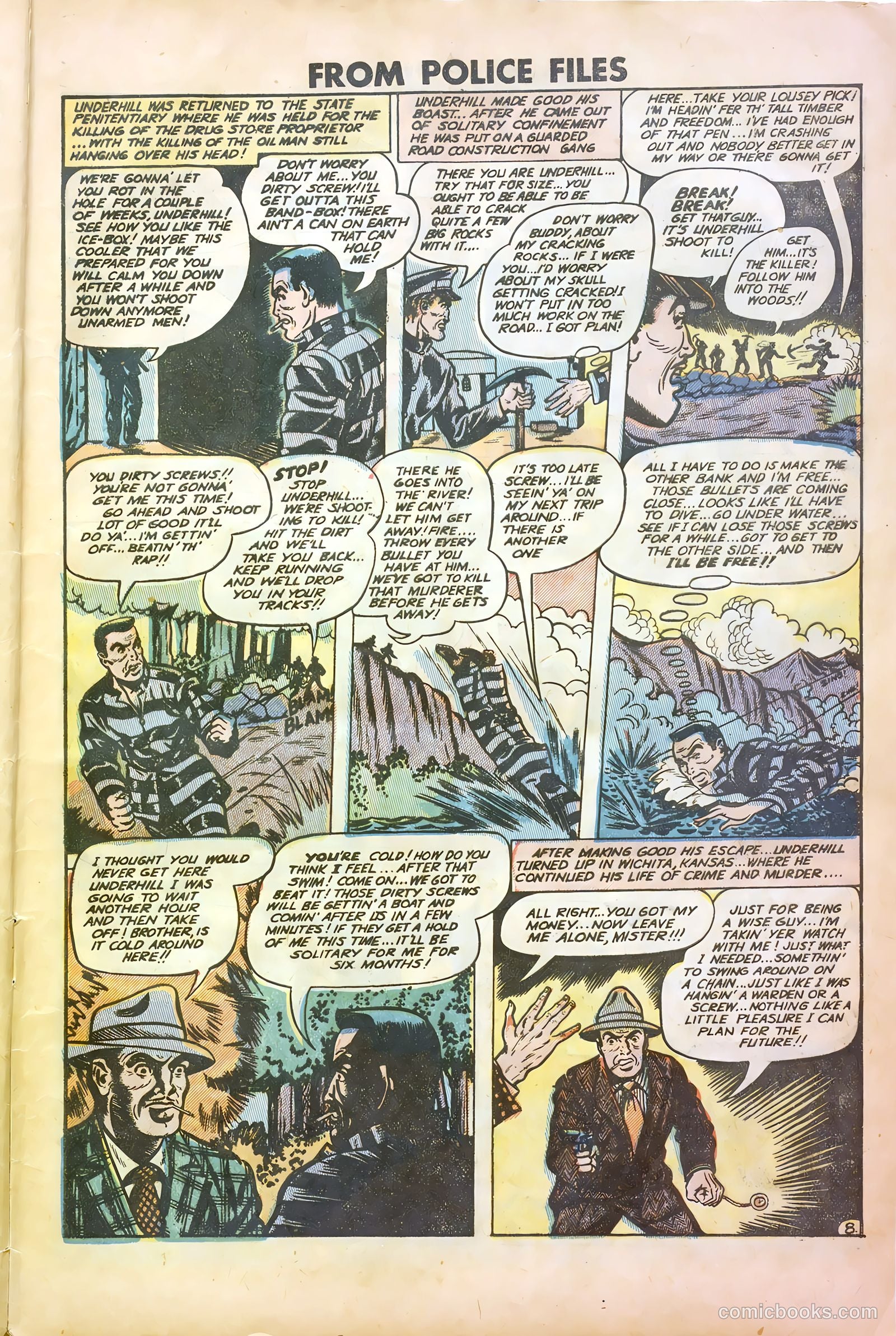 Famous Crimes #10 — page 9 of 37