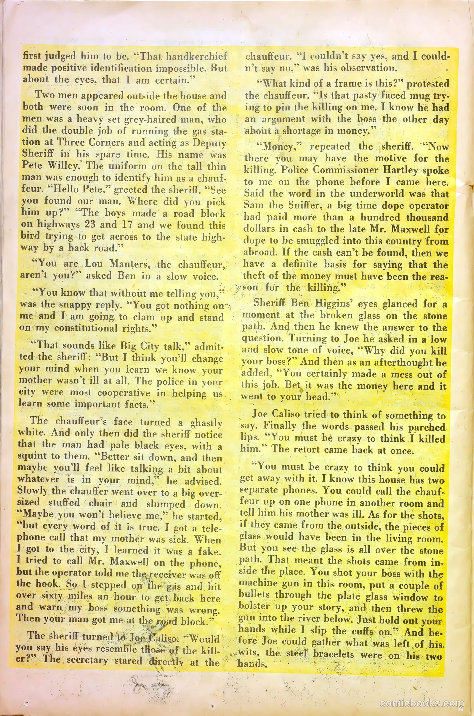 Famous Crimes #10 — page 22 of 37