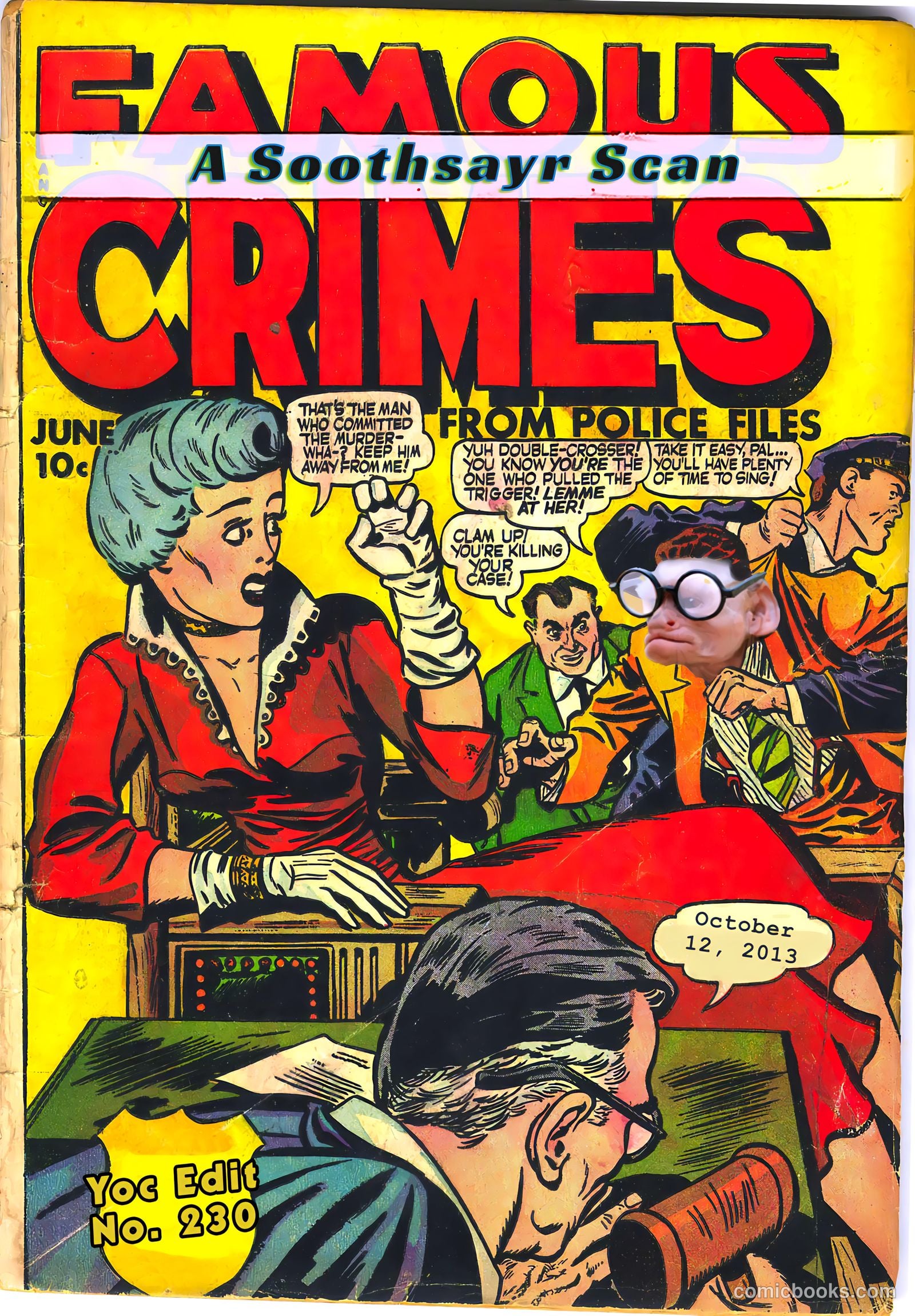 Famous Crimes #10 — page 37 of 37