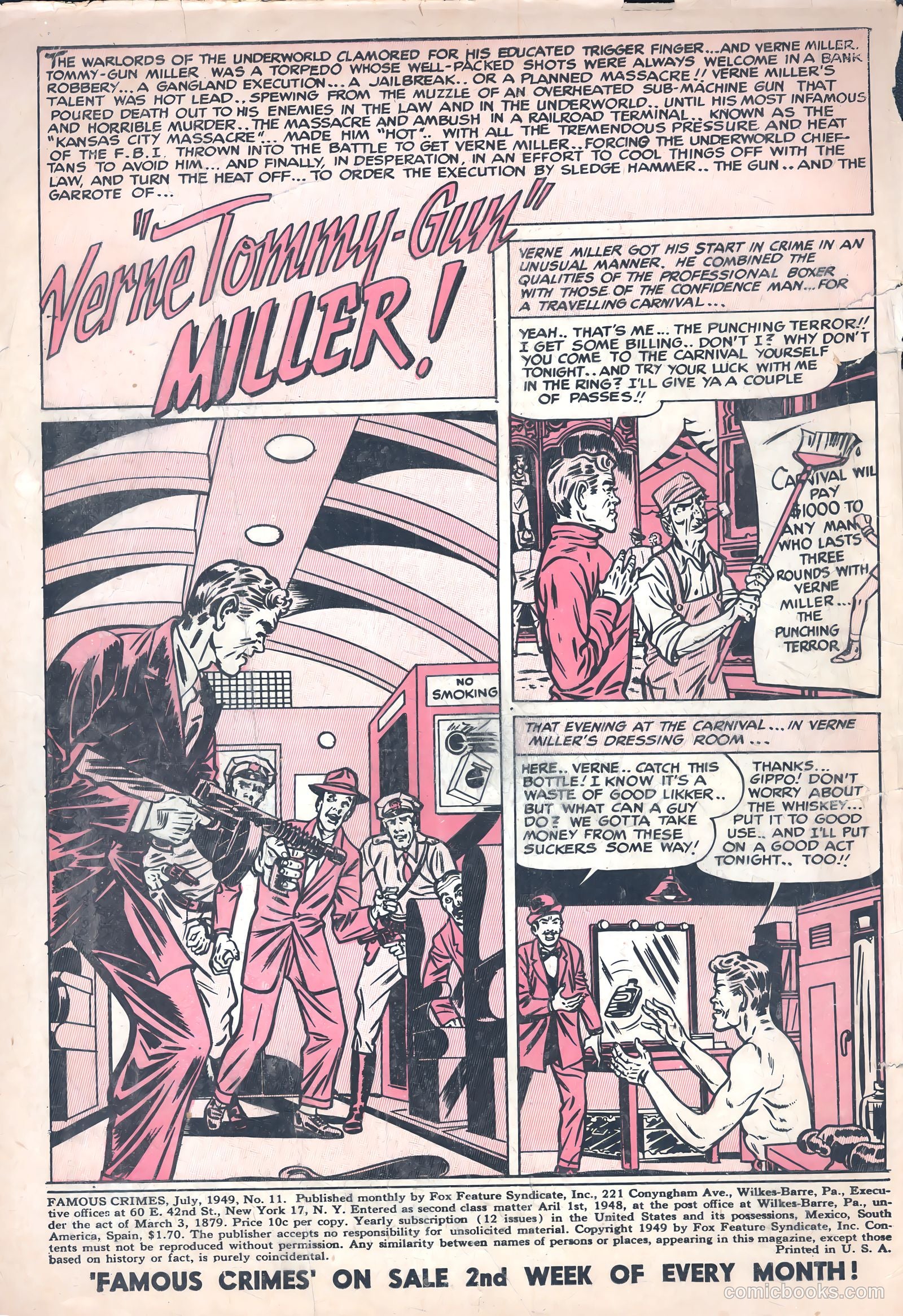 Famous Crimes #11 — page 2 of 36
