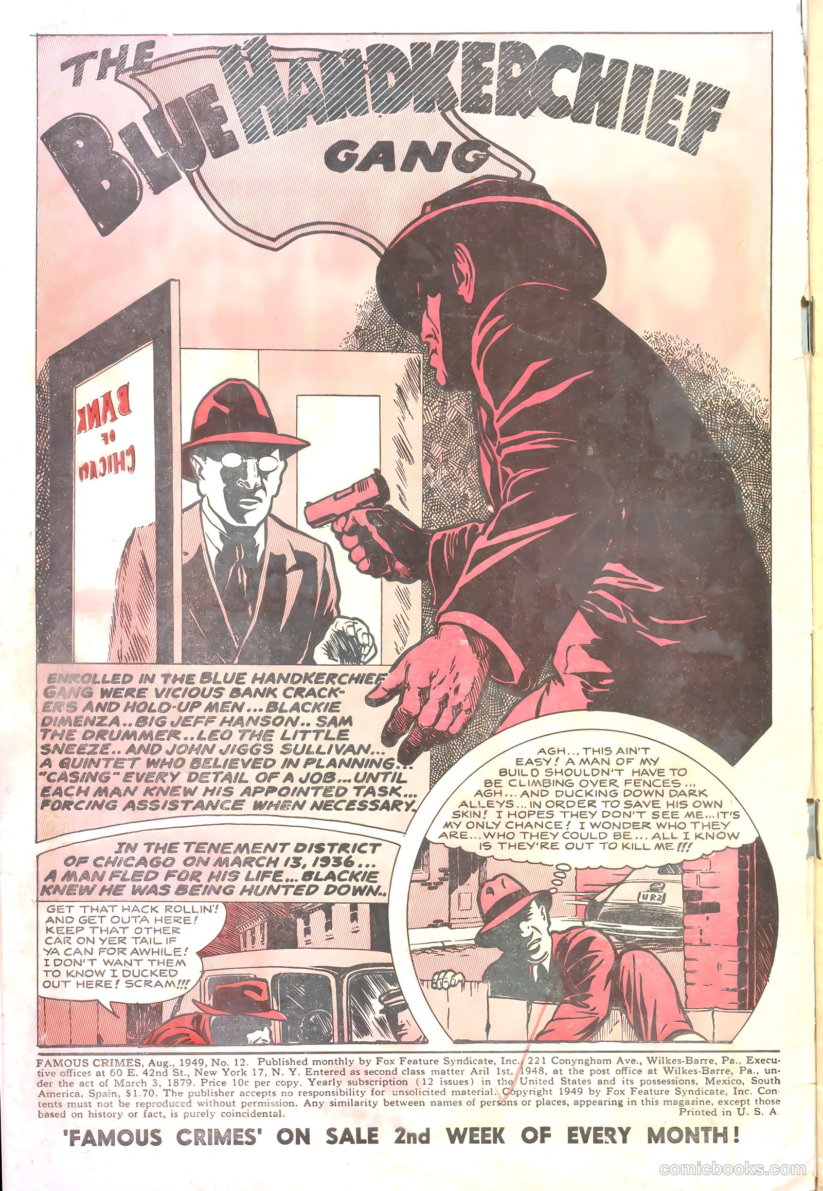 Famous Crimes #12 — page 2 of 37