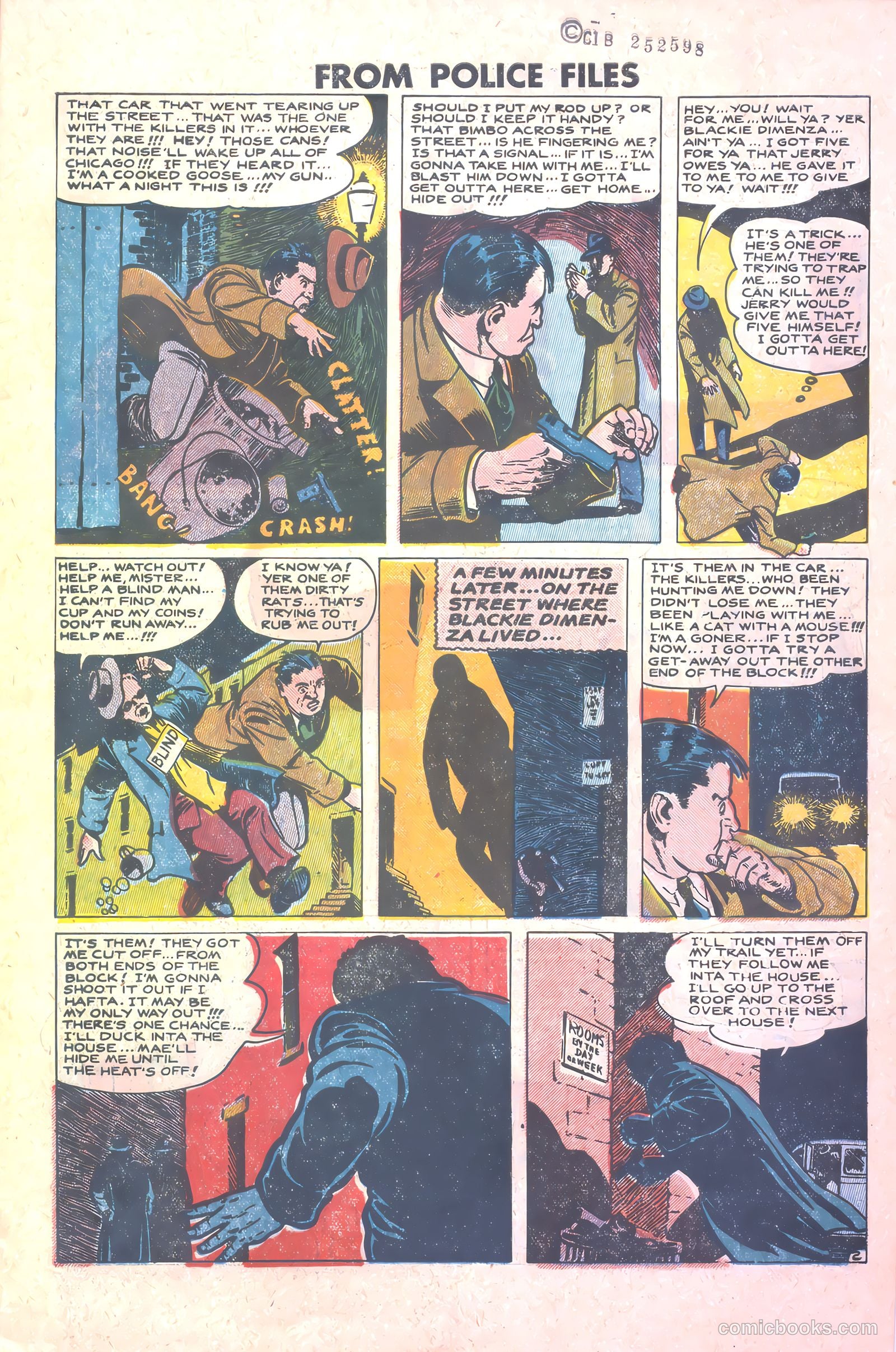 Famous Crimes #12 — page 3 of 37
