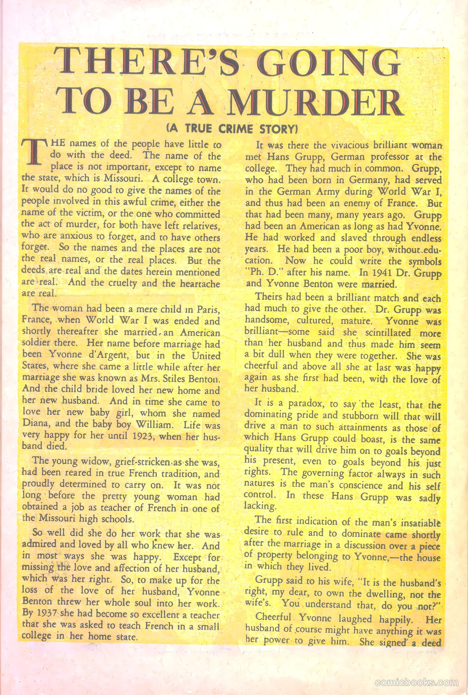 Famous Crimes #12 — page 22 of 37
