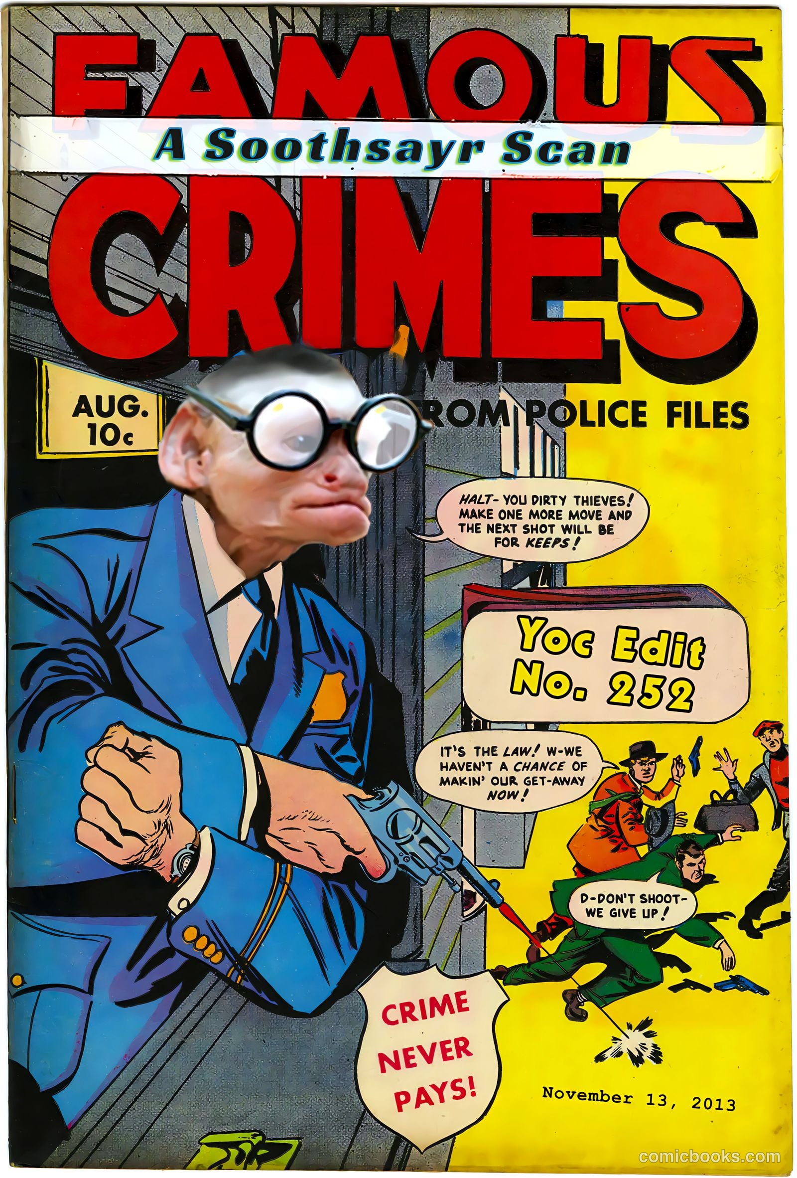 Famous Crimes #12 — page 37 of 37
