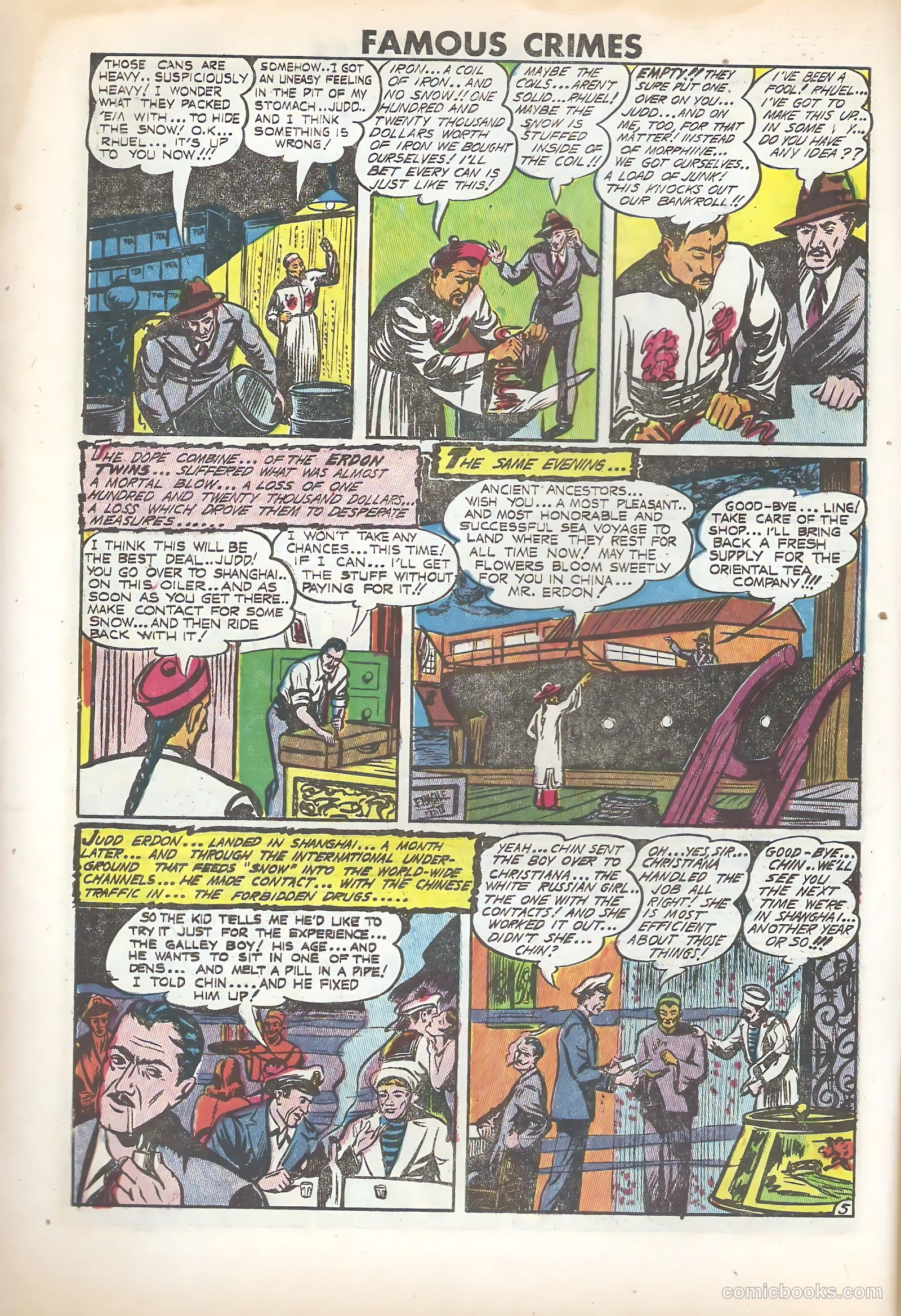Famous Crimes #13 — page 6 of 36
