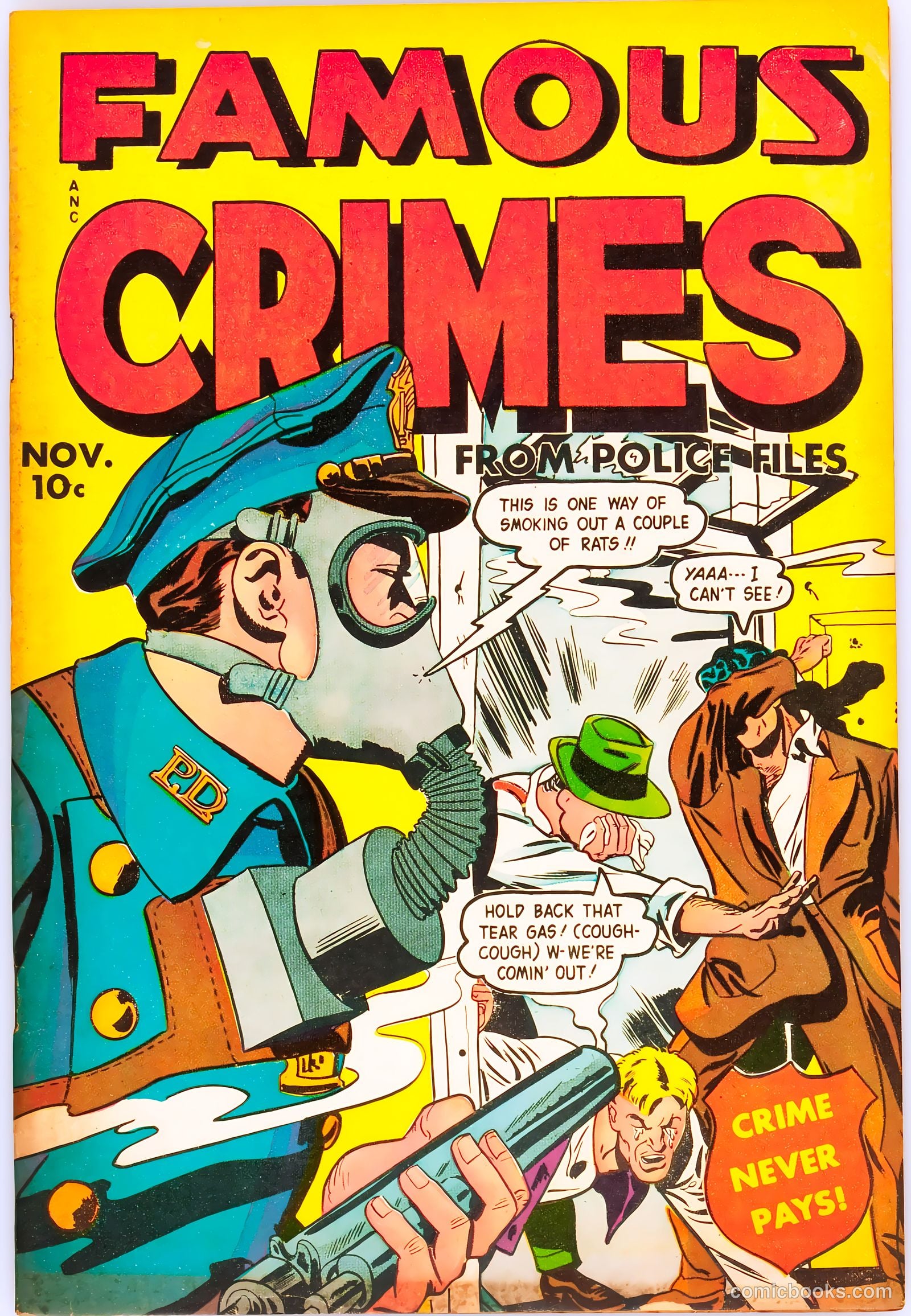 Famous Crimes #14 — page 1 of 36
