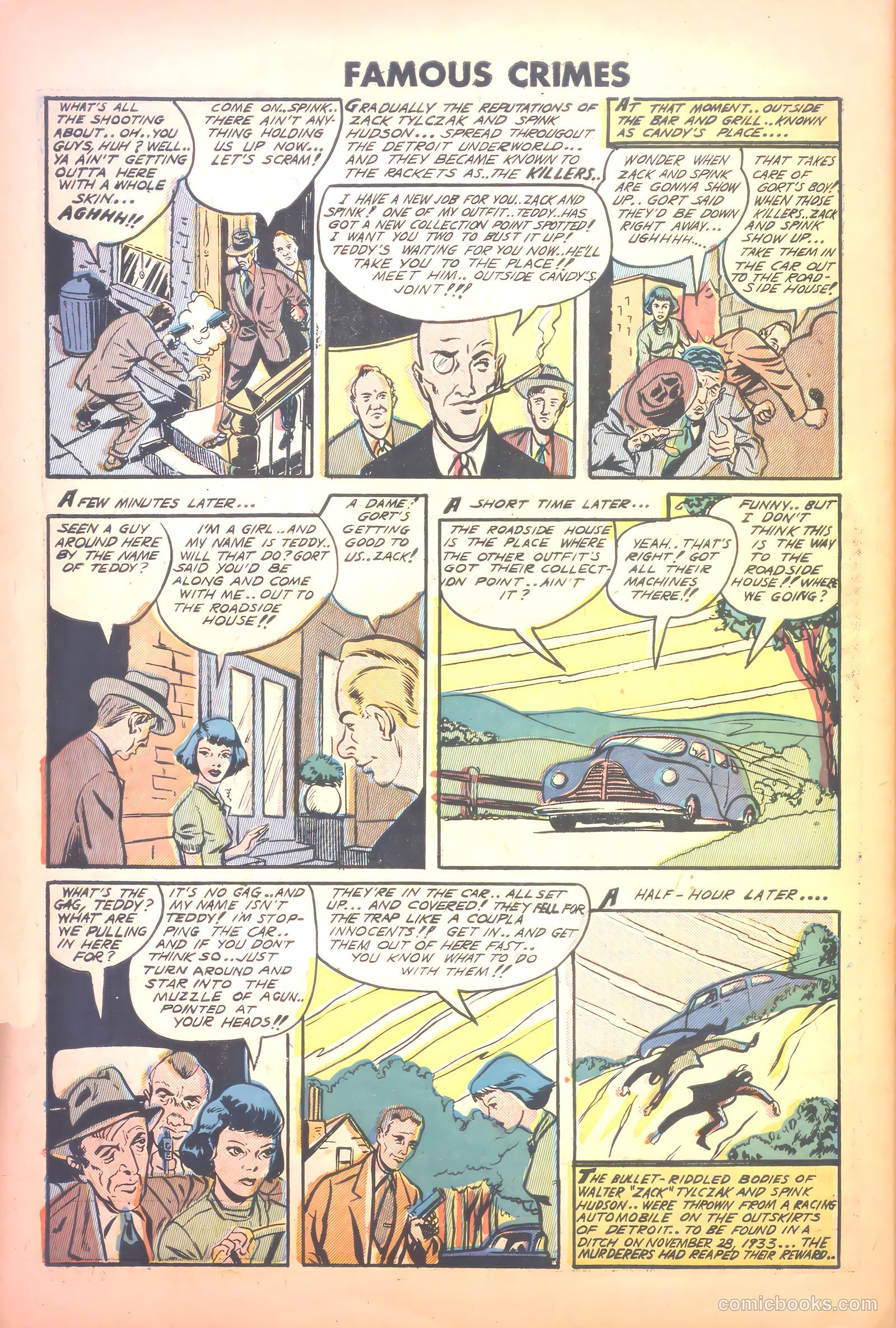 Famous Crimes #14 — page 32 of 36