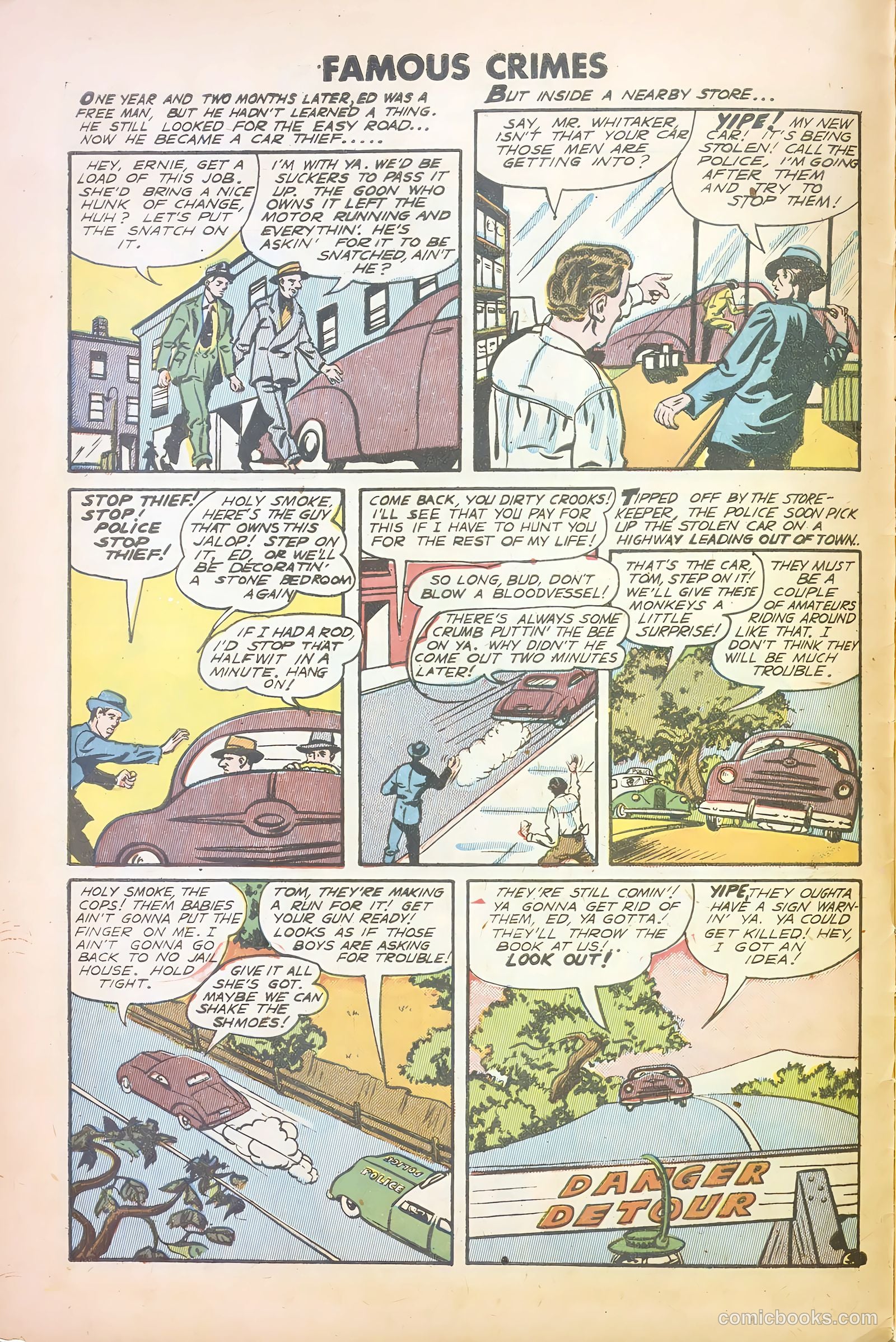 Famous Crimes #15 — page 6 of 37