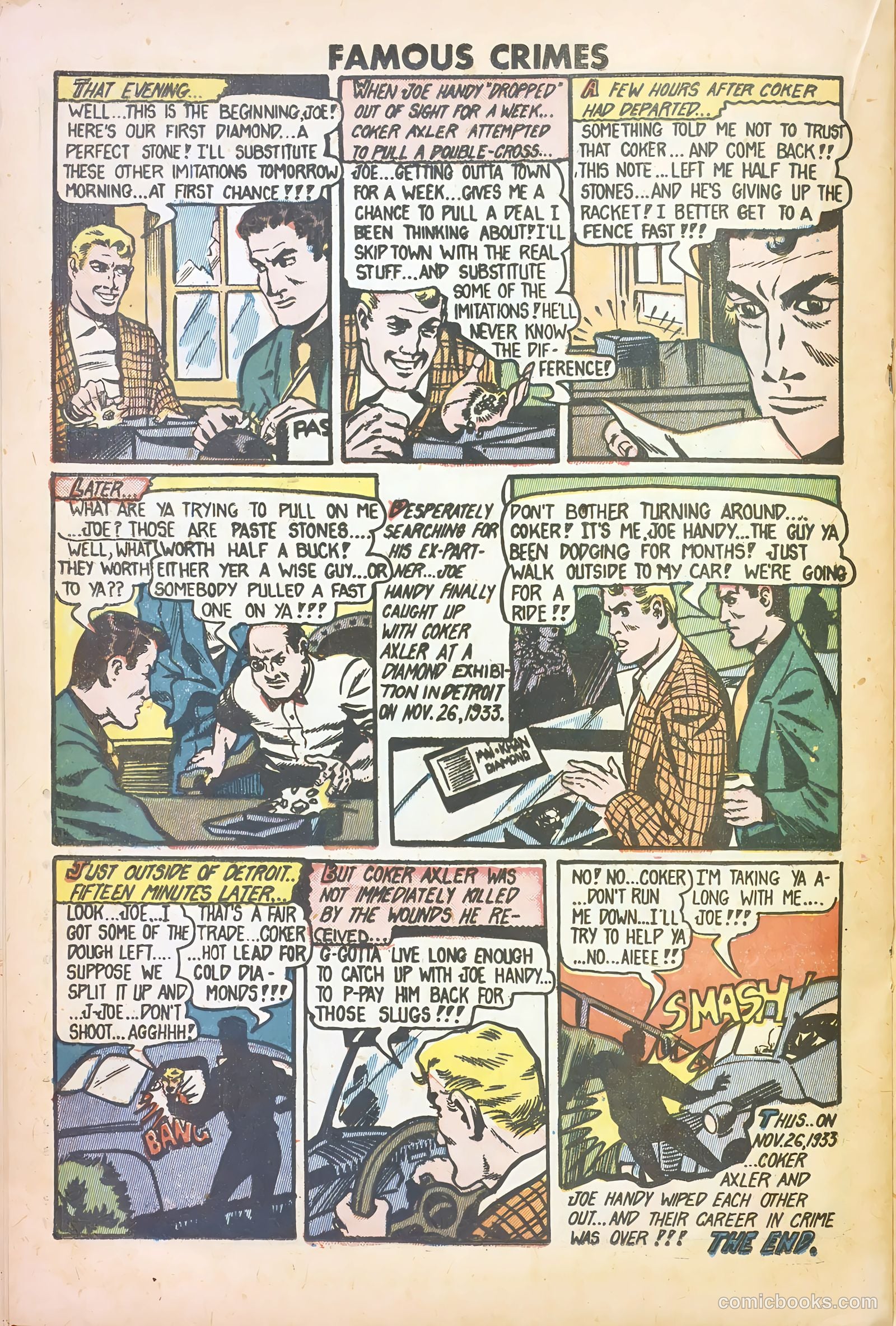 Famous Crimes #15 — page 20 of 37