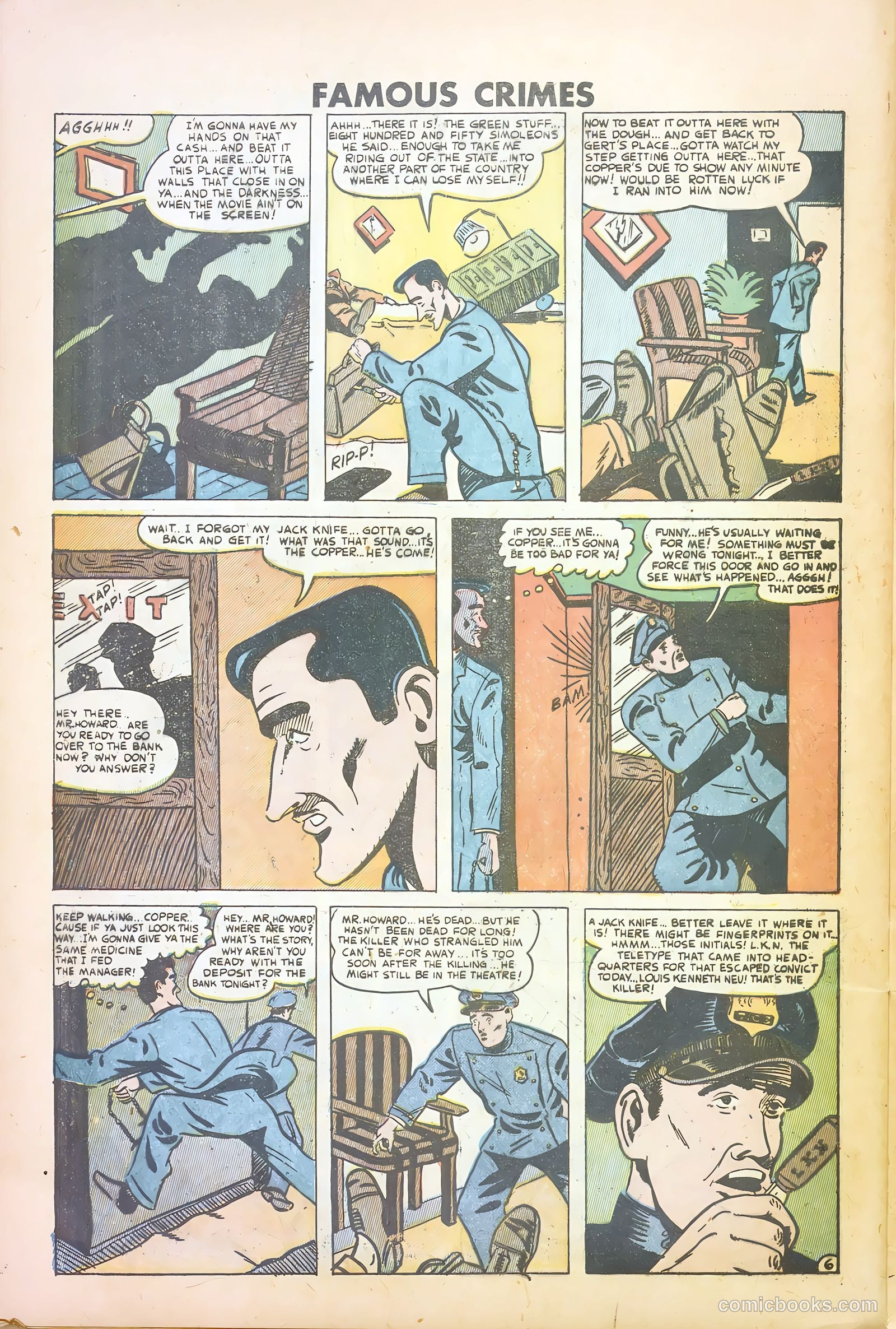 Famous Crimes #15 — page 28 of 37