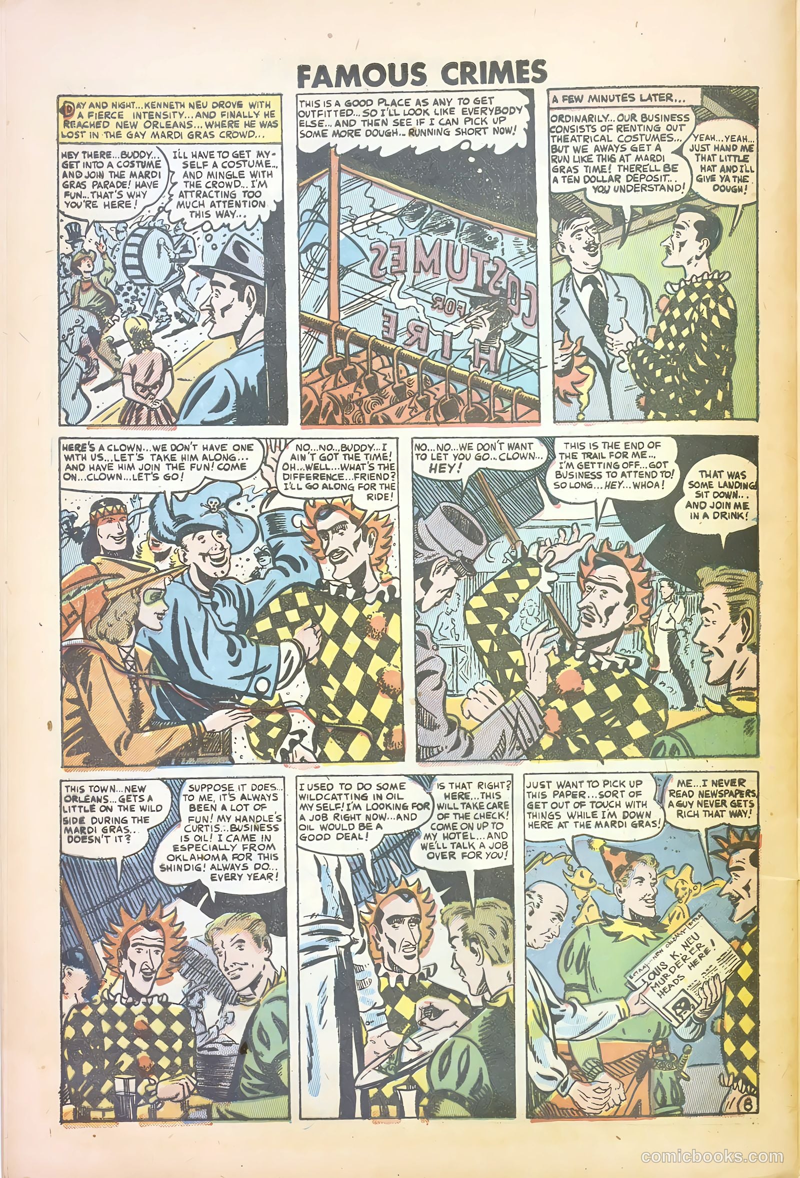 Famous Crimes #15 — page 30 of 37