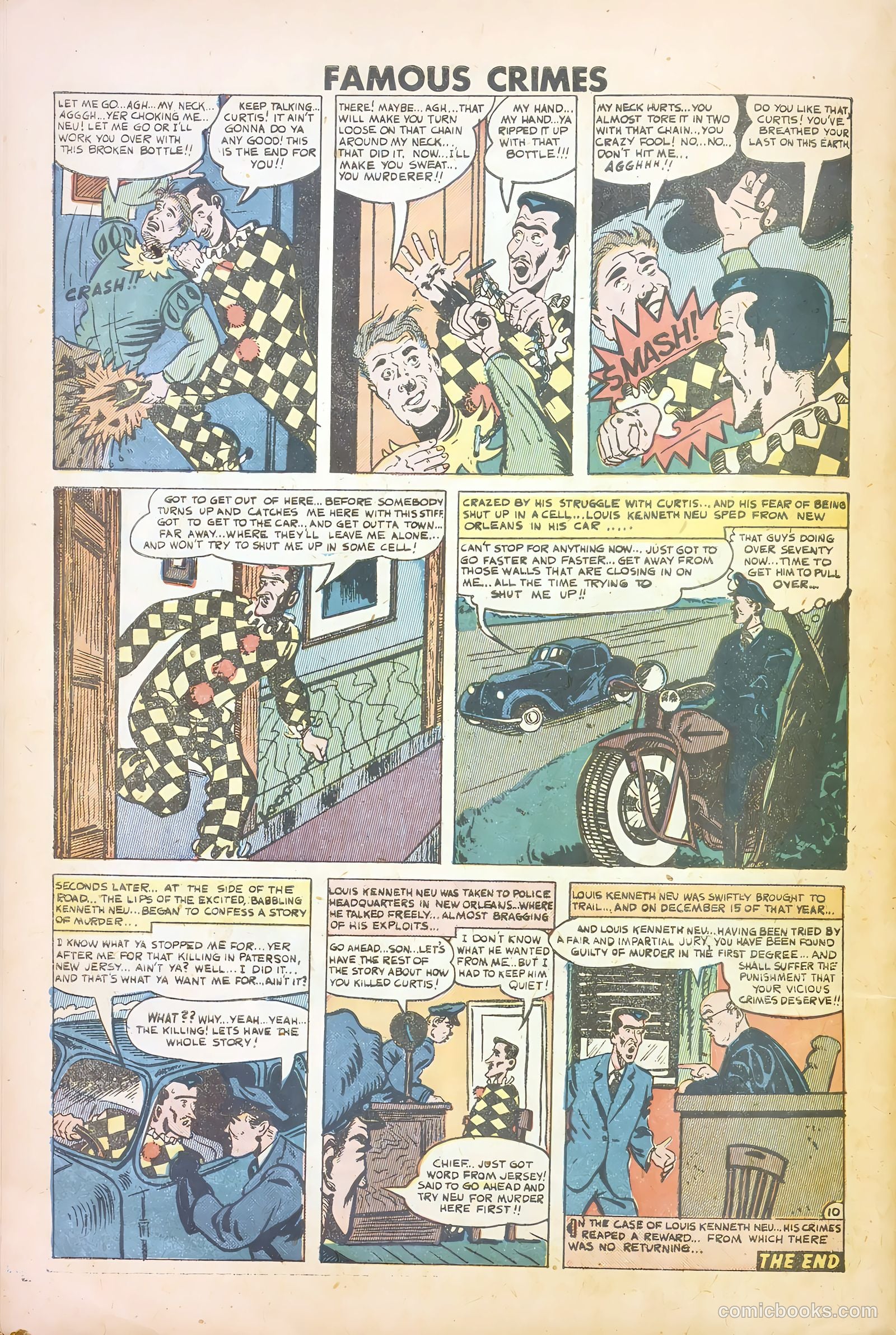 Famous Crimes #15 — page 32 of 37