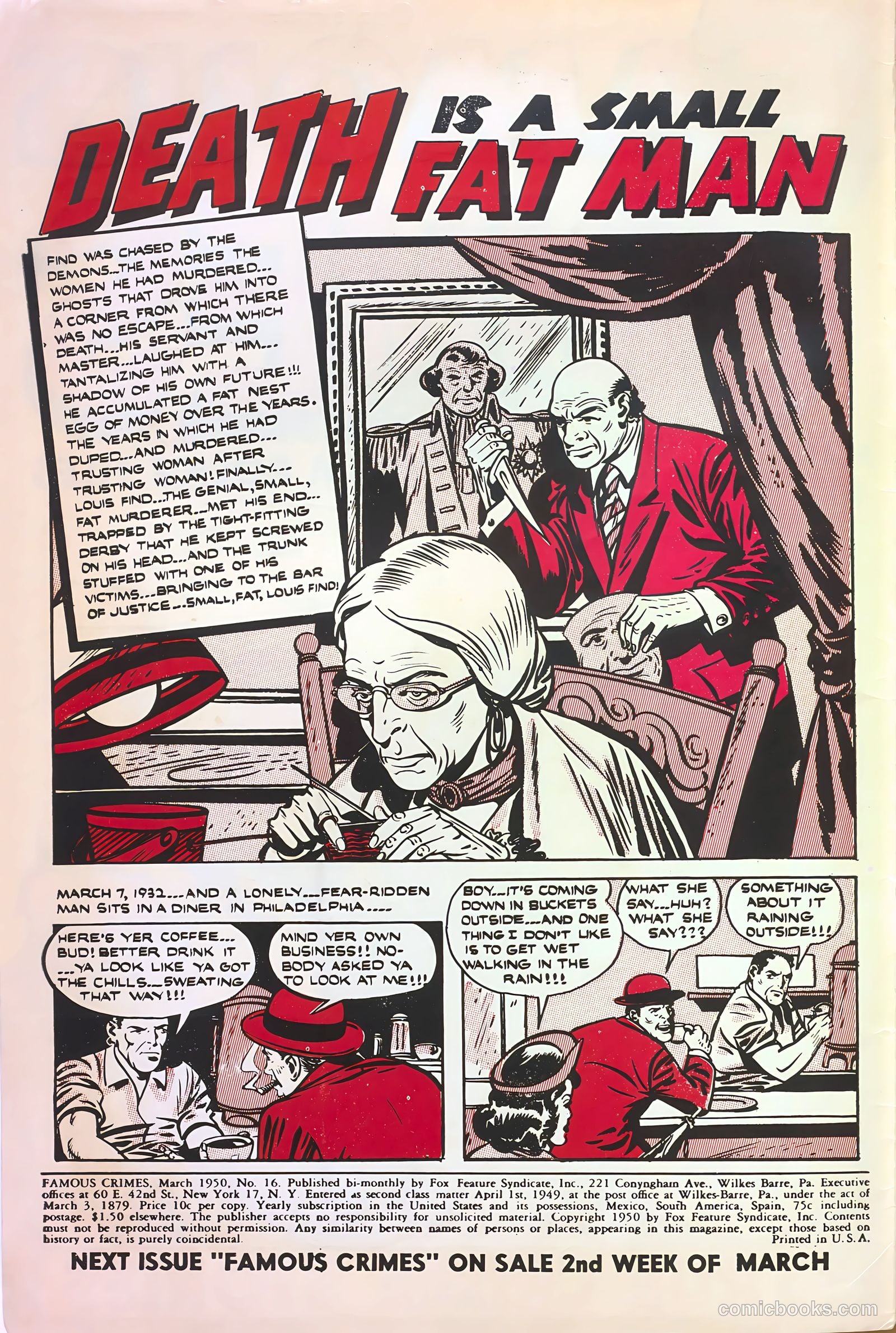Famous Crimes #16 — page 2 of 36